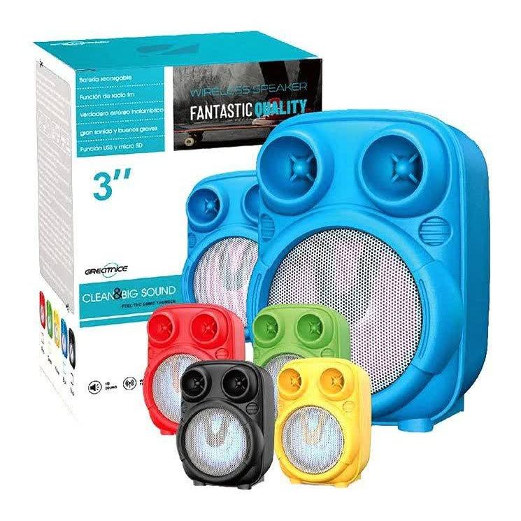 اسپیکر بلوتوثی قابل حمل گریت نایس - مدل GTS-1817