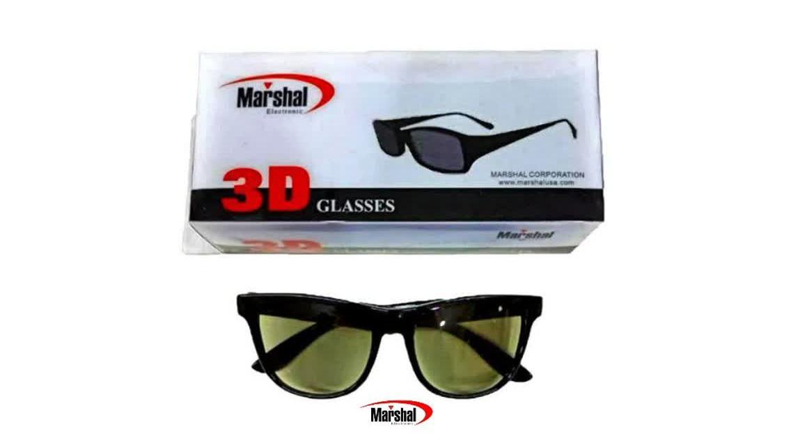 عینک سه بُعدی تلویزیون (برند مارشال)