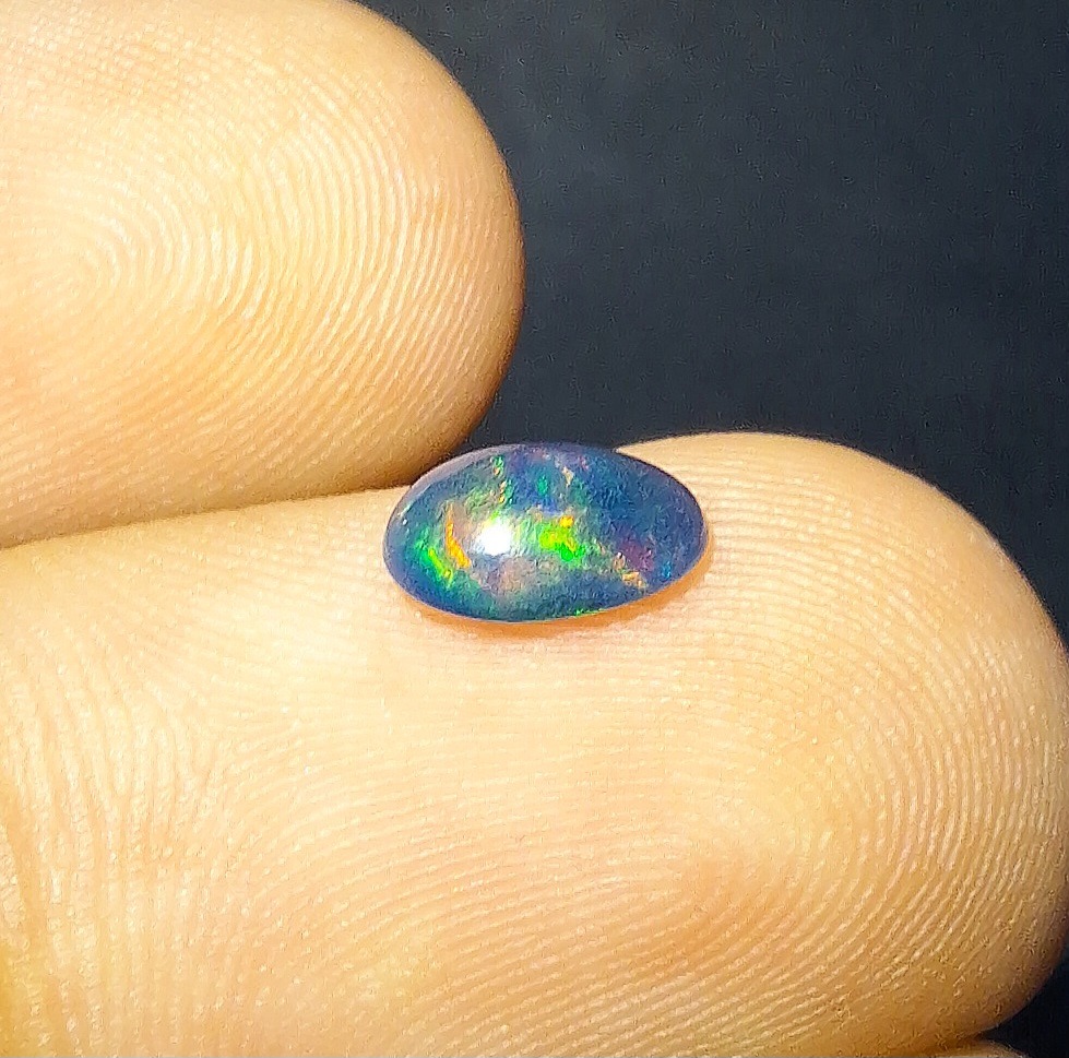 سنگ اپال بلک اتیوپی اصل معدنی کد439