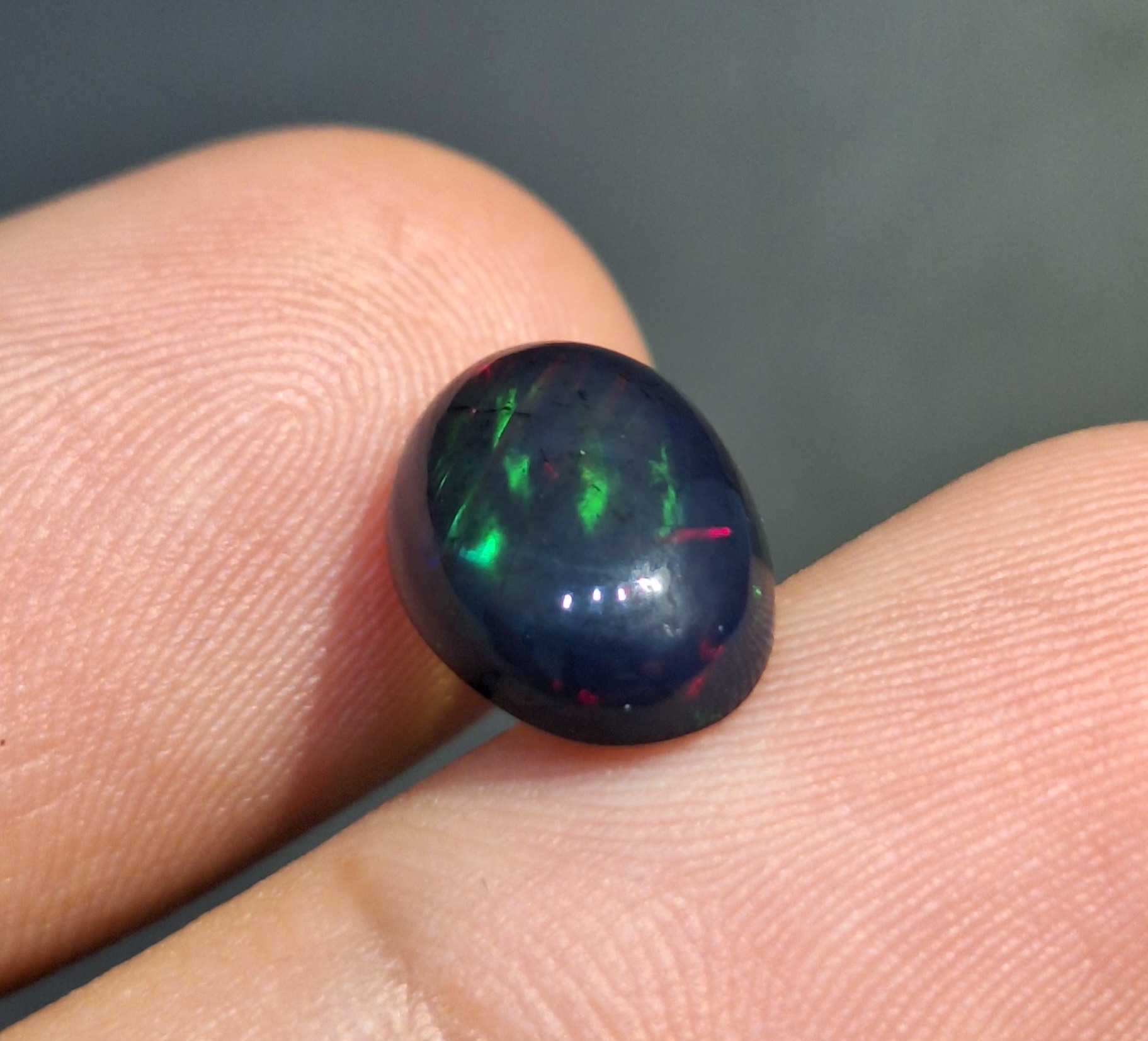 سنگ اپال بلک اتیوپی اصل معدنی کد 421