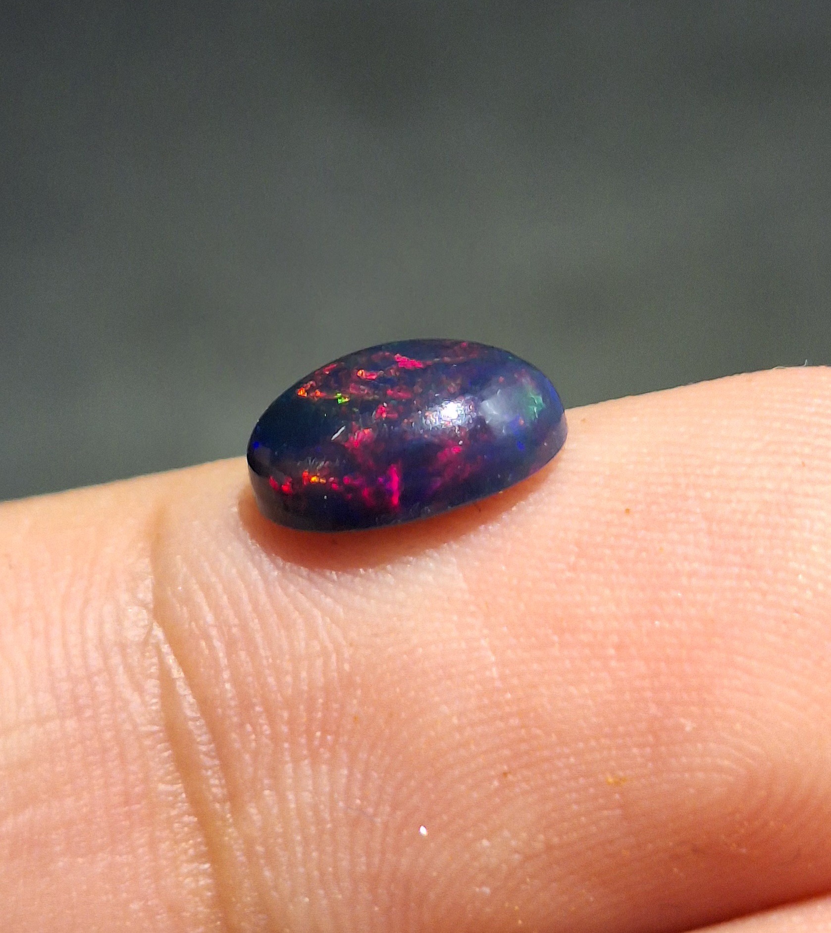 سنگ اپال بلک اتیوپی معدنی کد458