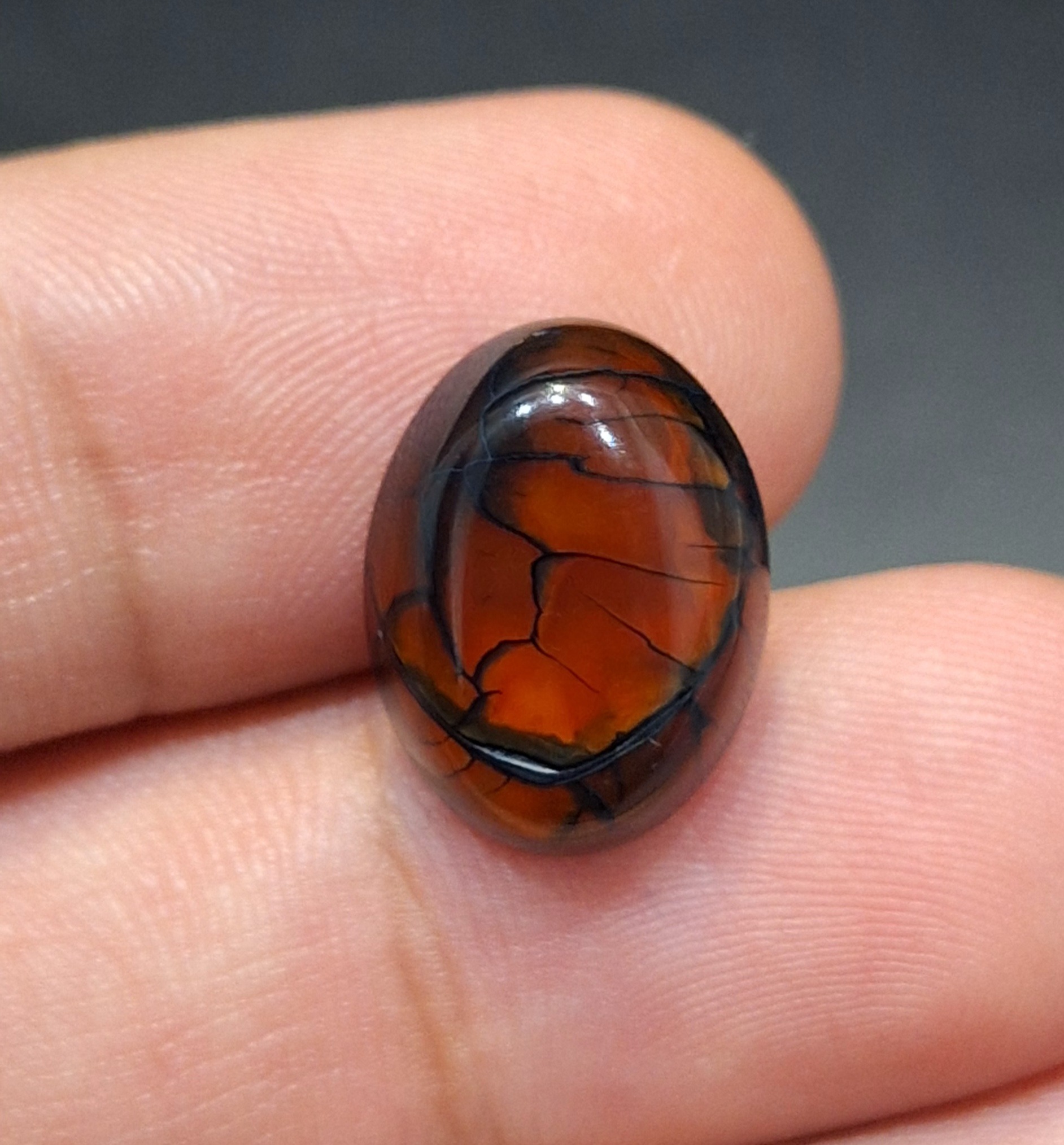 سنگ عقیق دراگون 100٪ معدنی کدA204