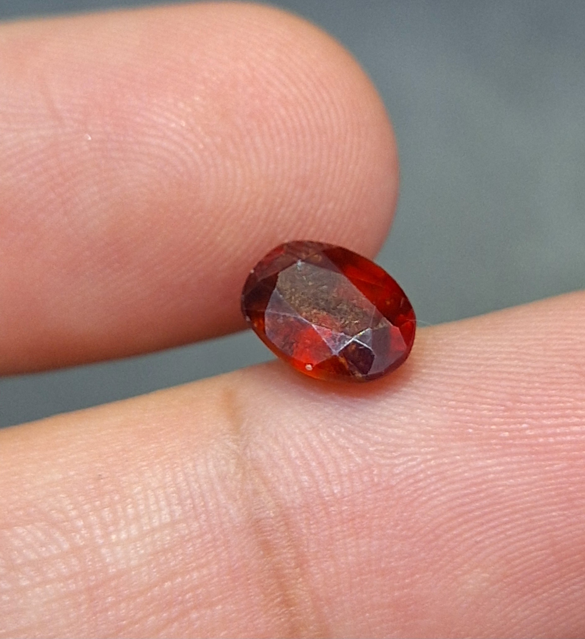 سنگ یاقوت گارنت آفریقا معدنی کد 876