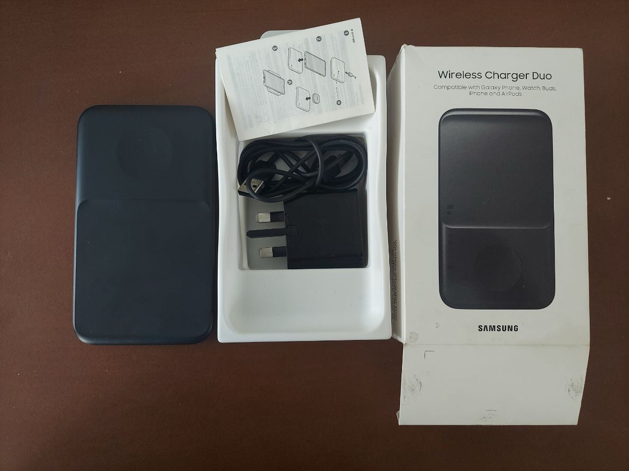 شارژر بی سیم اصلی سامسونگDuo EP-P4300T