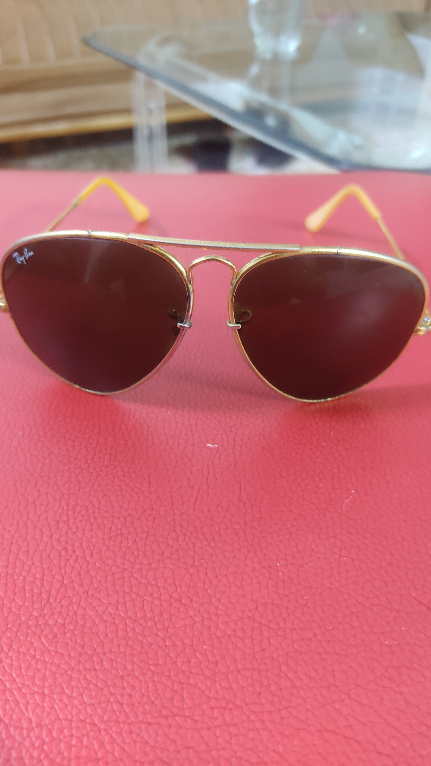 عینک ریبن اصل خلبانی عتیقه