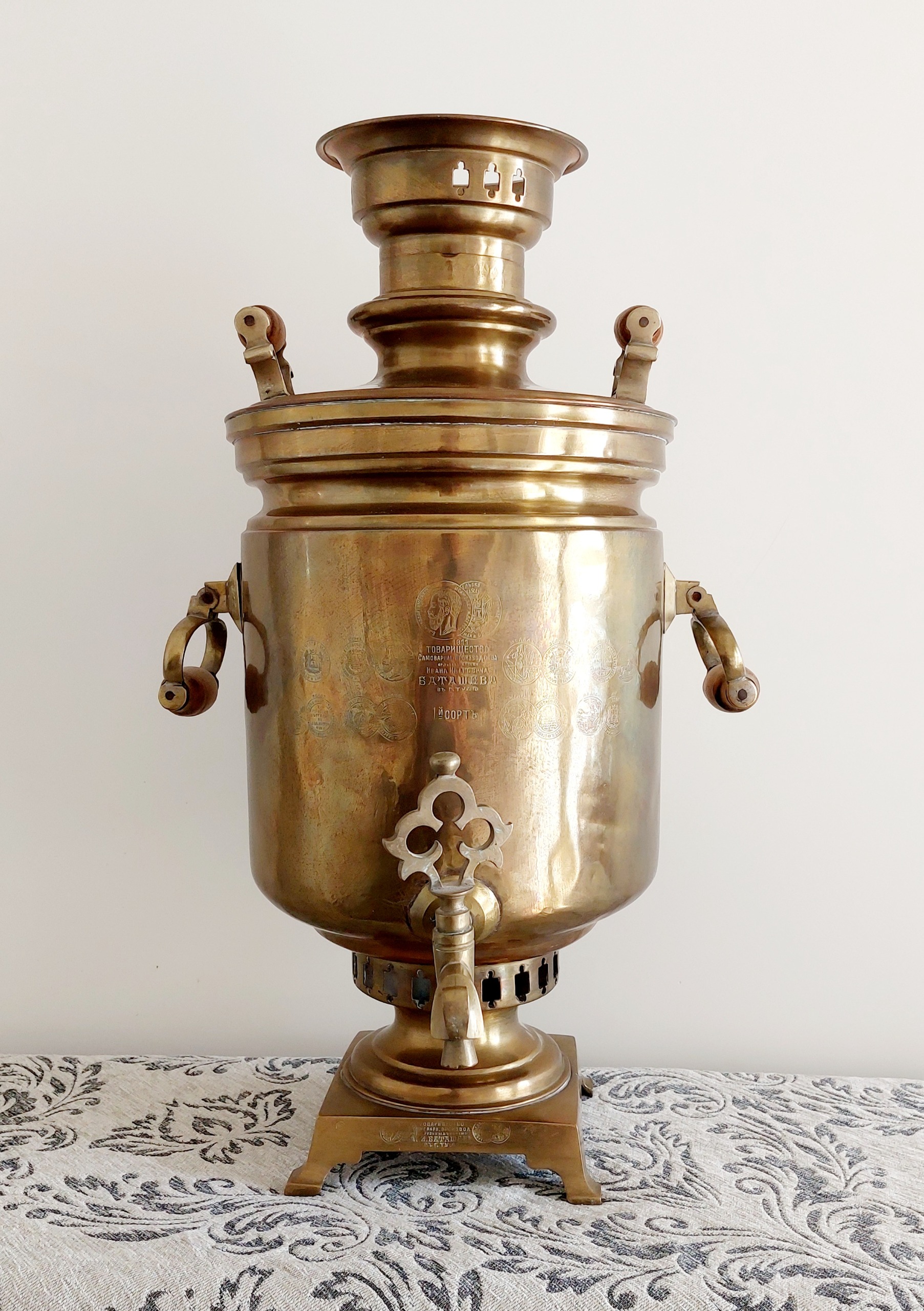 سماور ذغالی آنتیک