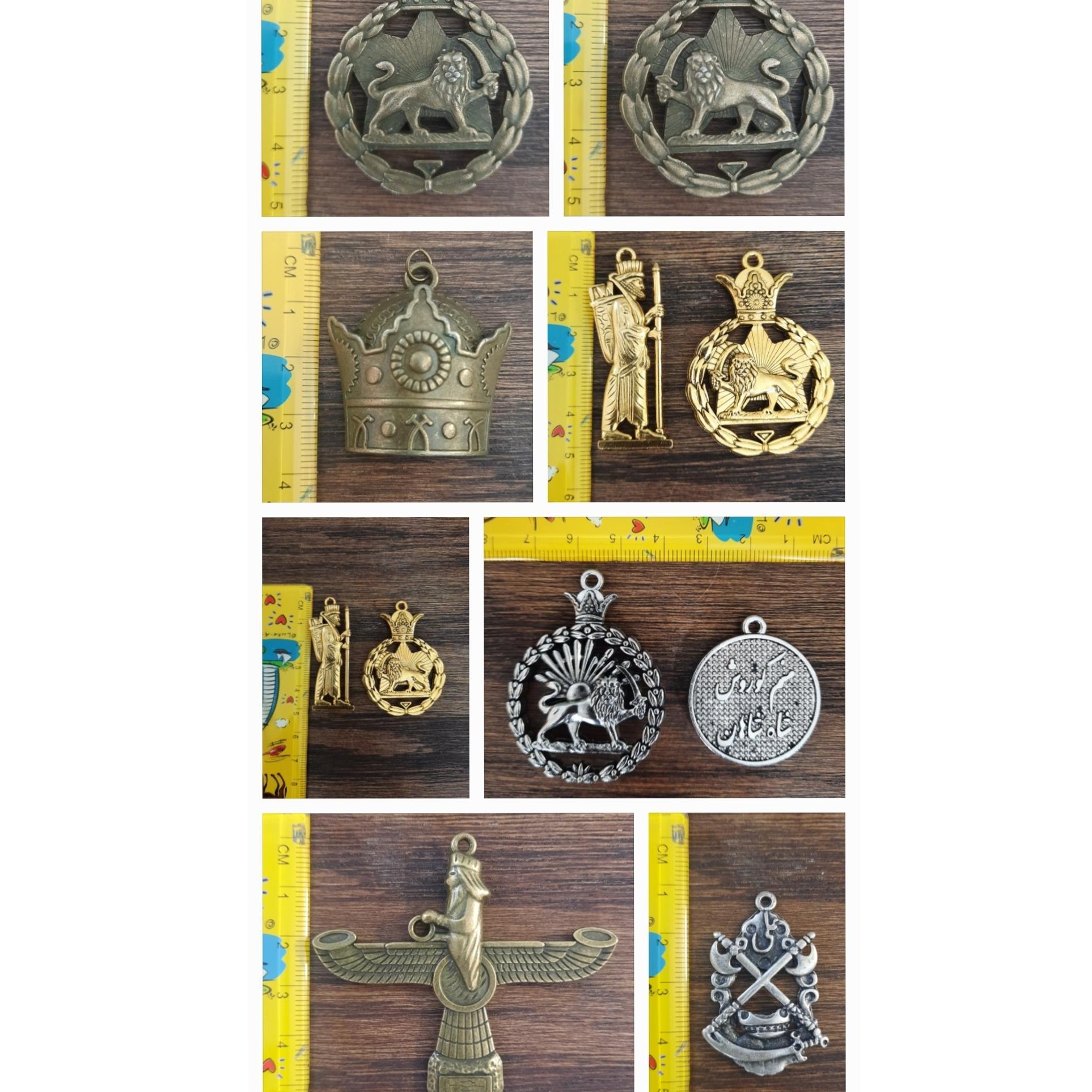 مدال تاج شیر وخورشید هخامنشی( توضیحات مهم)