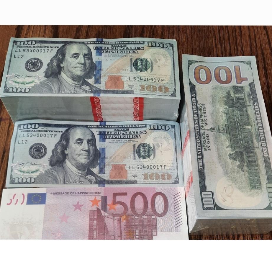 100 دلار سینمائی تزئینی بسته 100 عددی