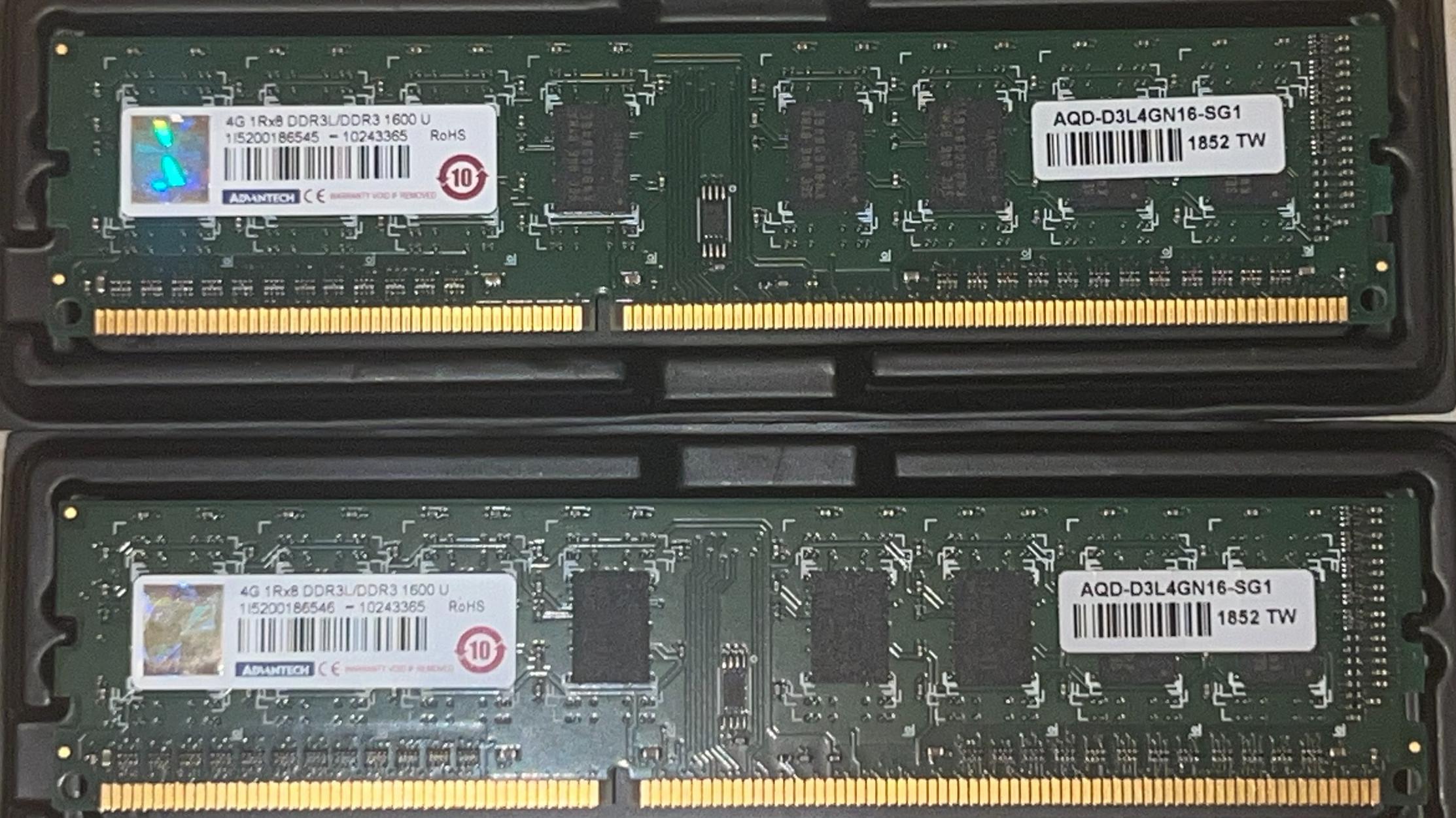 رم 8G DDR3/DDR3L برند ADVANTECH (ادونتک) دوکانال