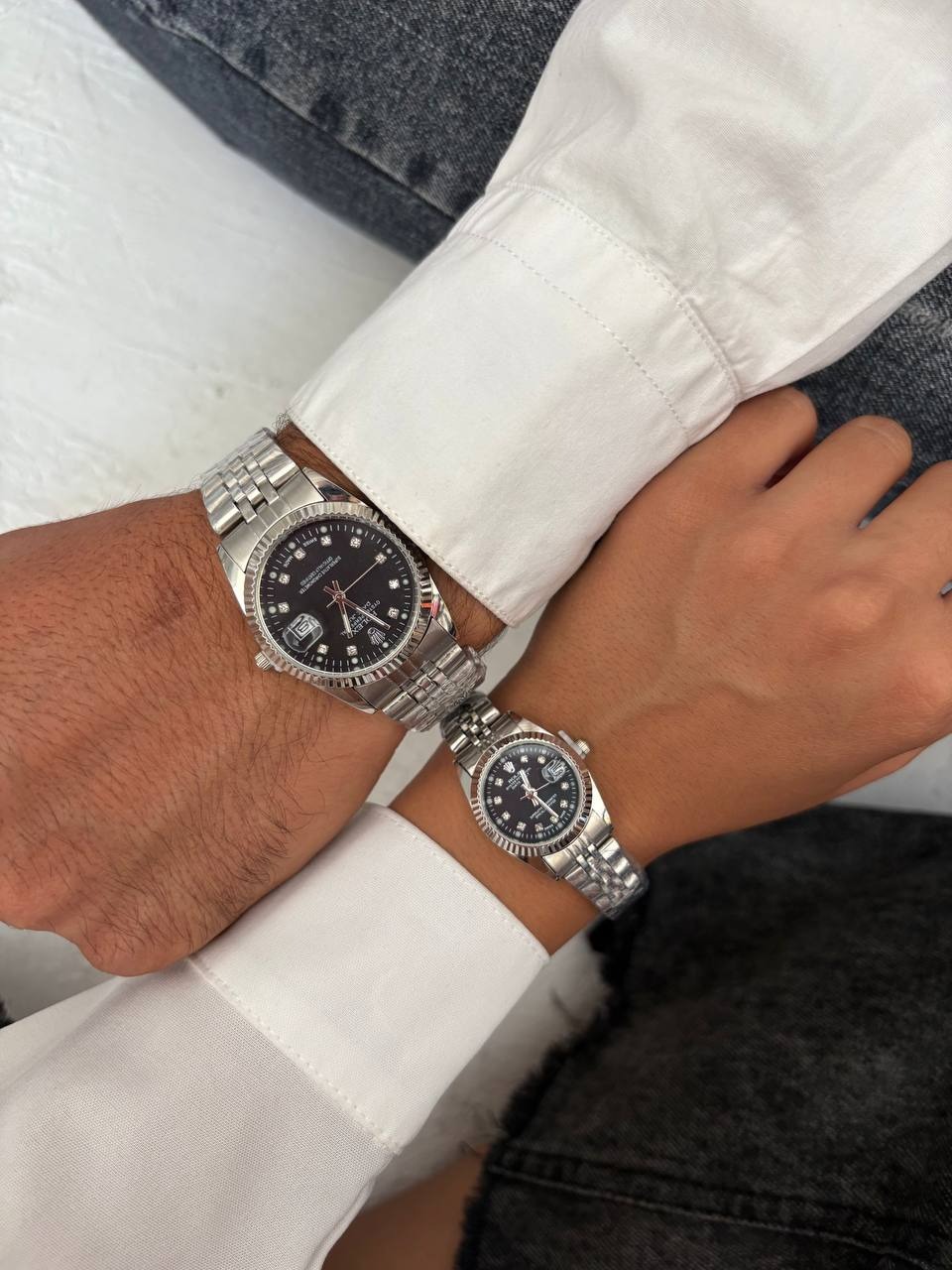 ساعت مچی استیل تقویم دار