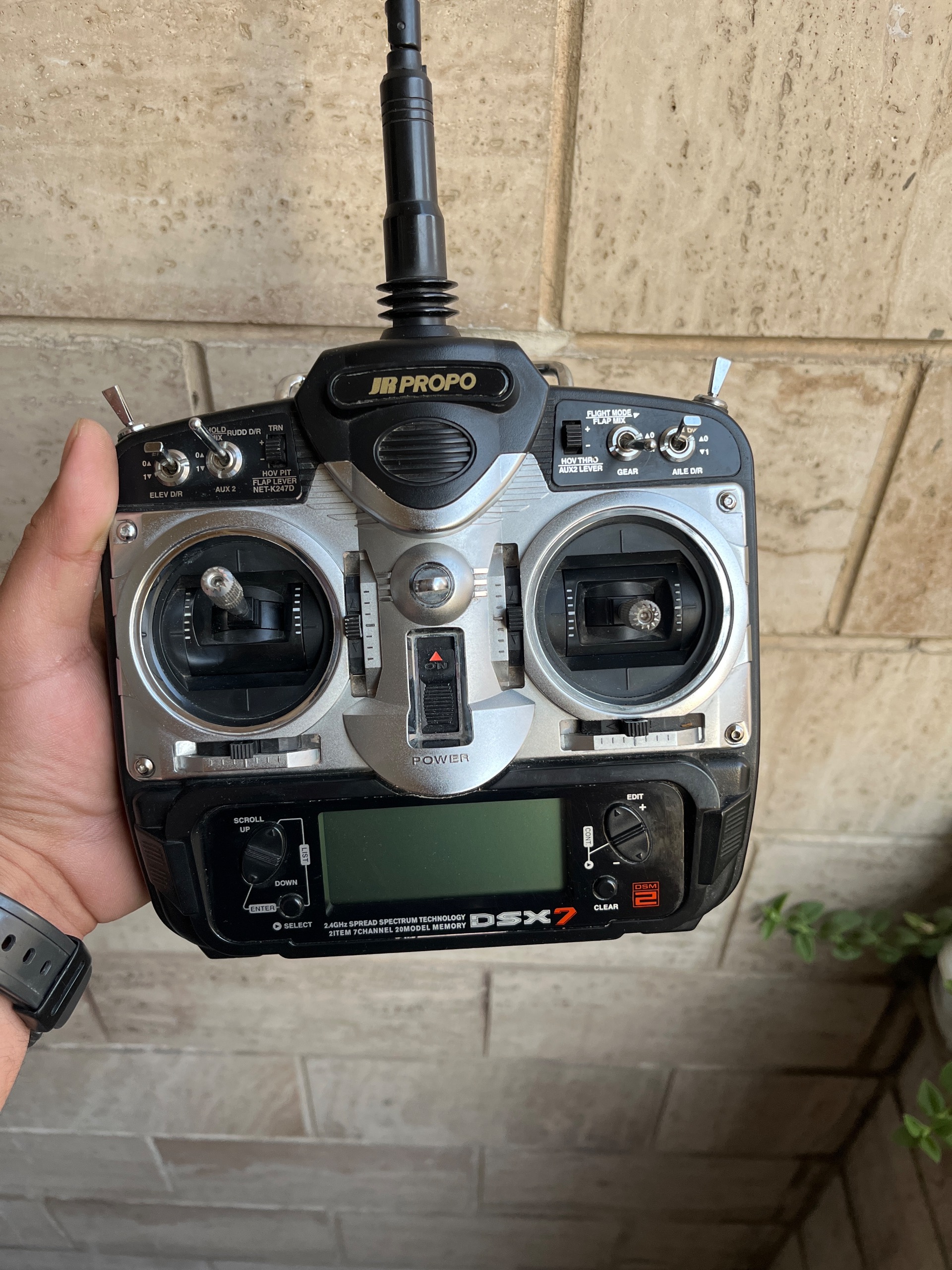 رادیو کنترل جی آر JR DSX 7