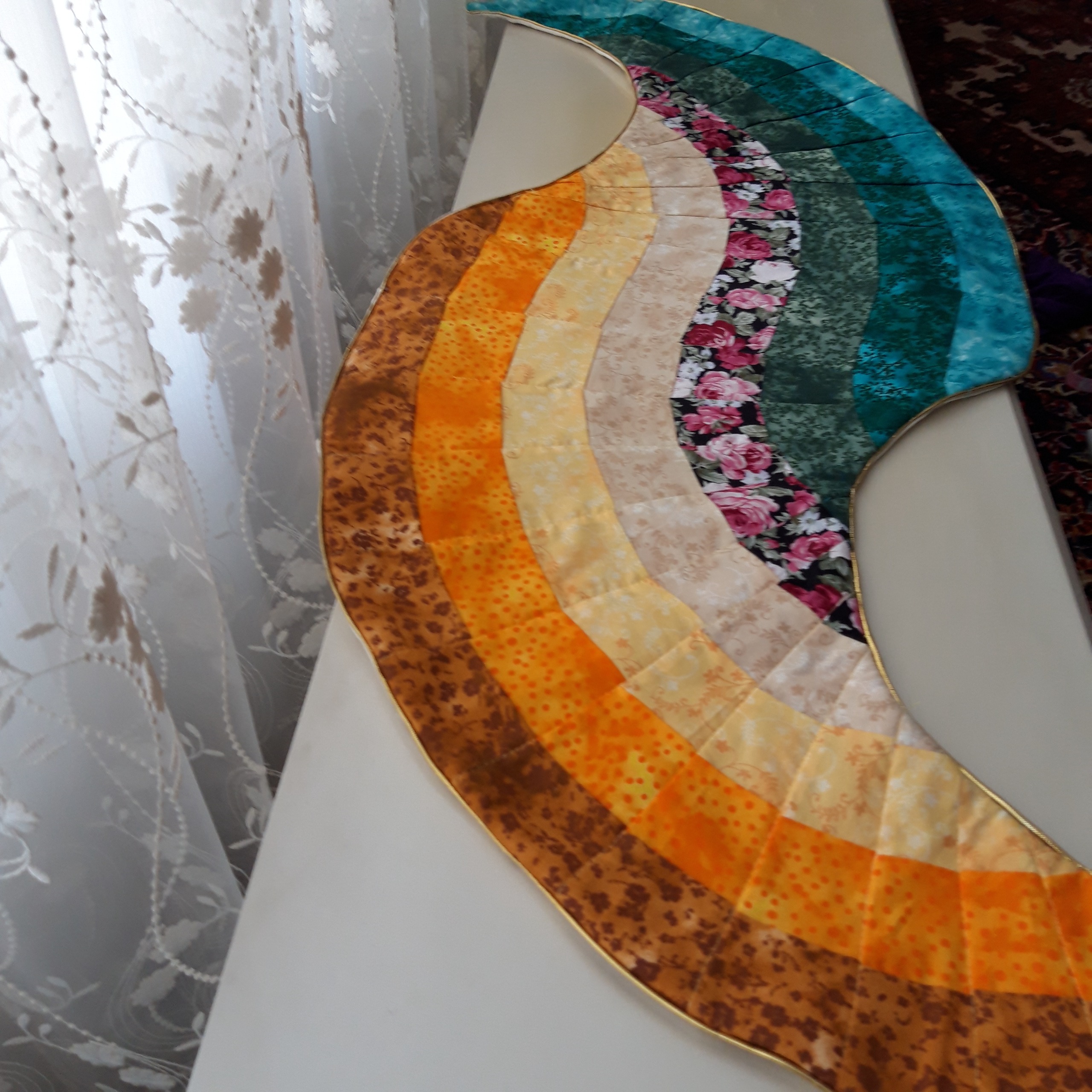 رومیزی چلتیکه دوزی