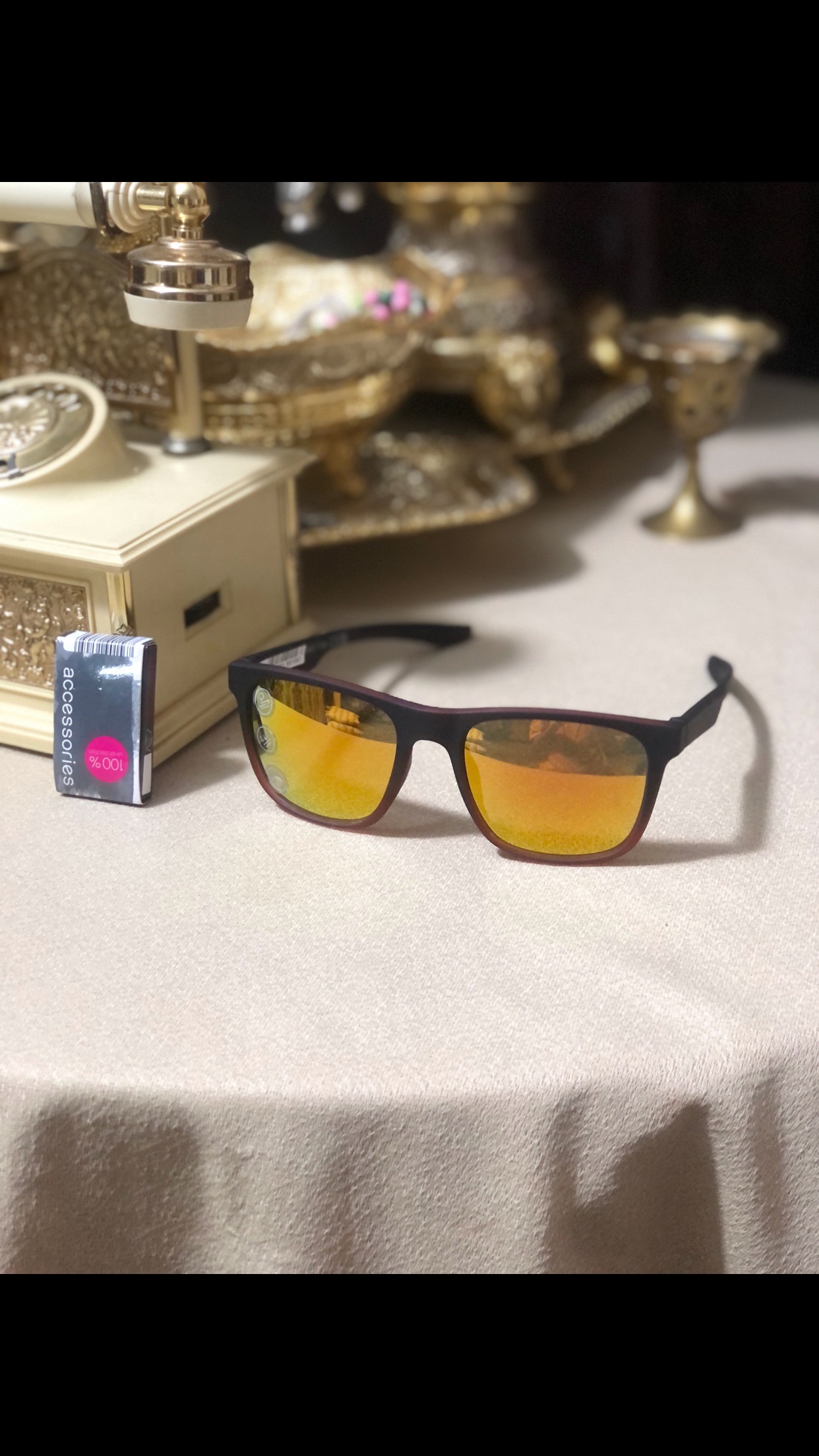 عینک افتابی برند  accessories المان مدل 002