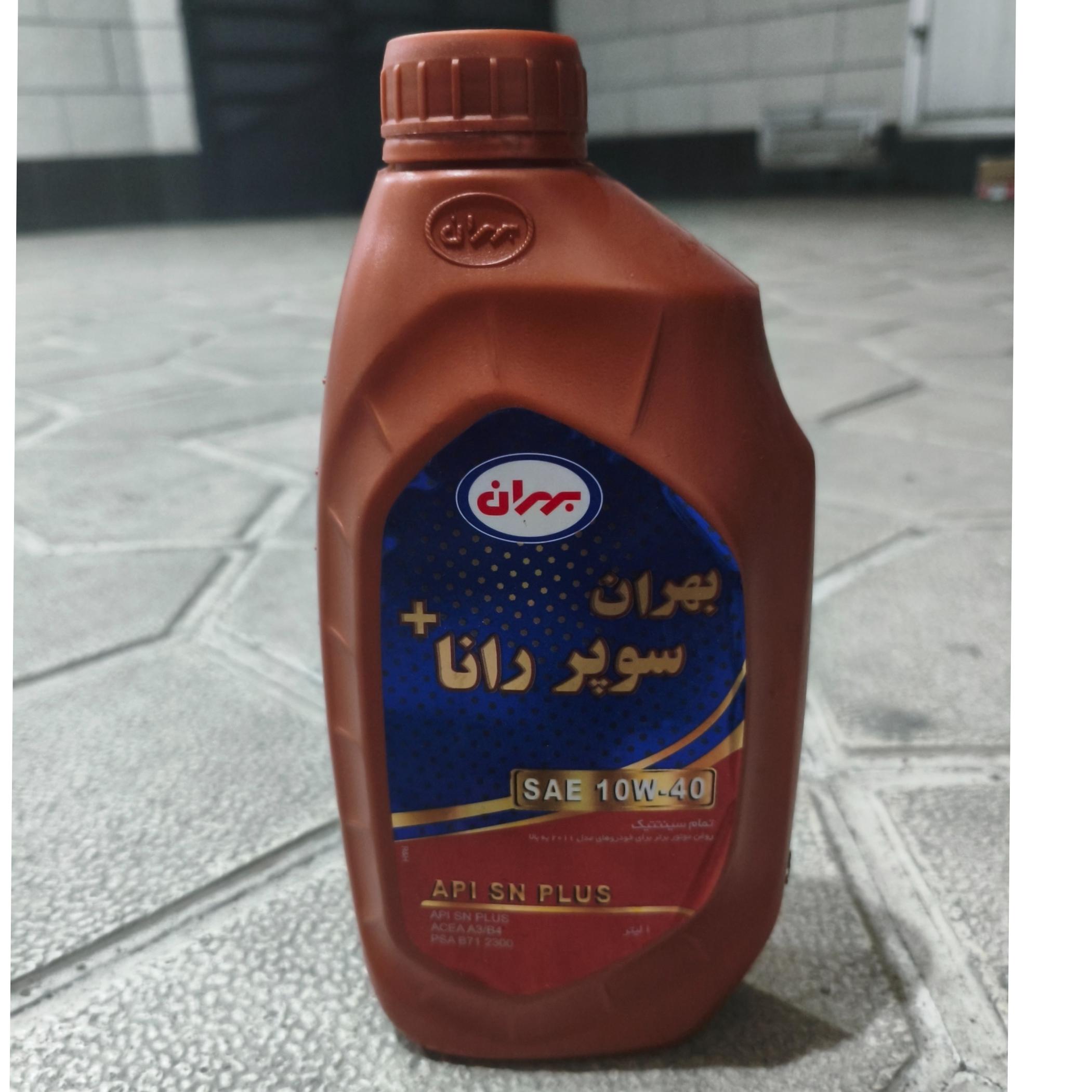 روغن موتور 1 لیتری 10w40 گرید SN بهران ایساکو