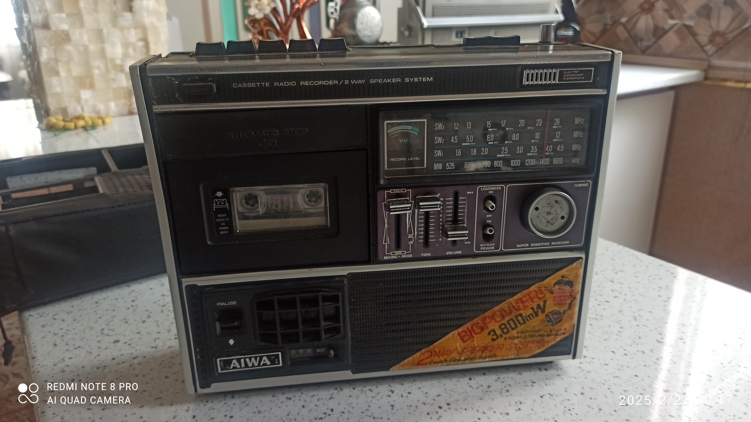 رادیو ضبط قدیمی