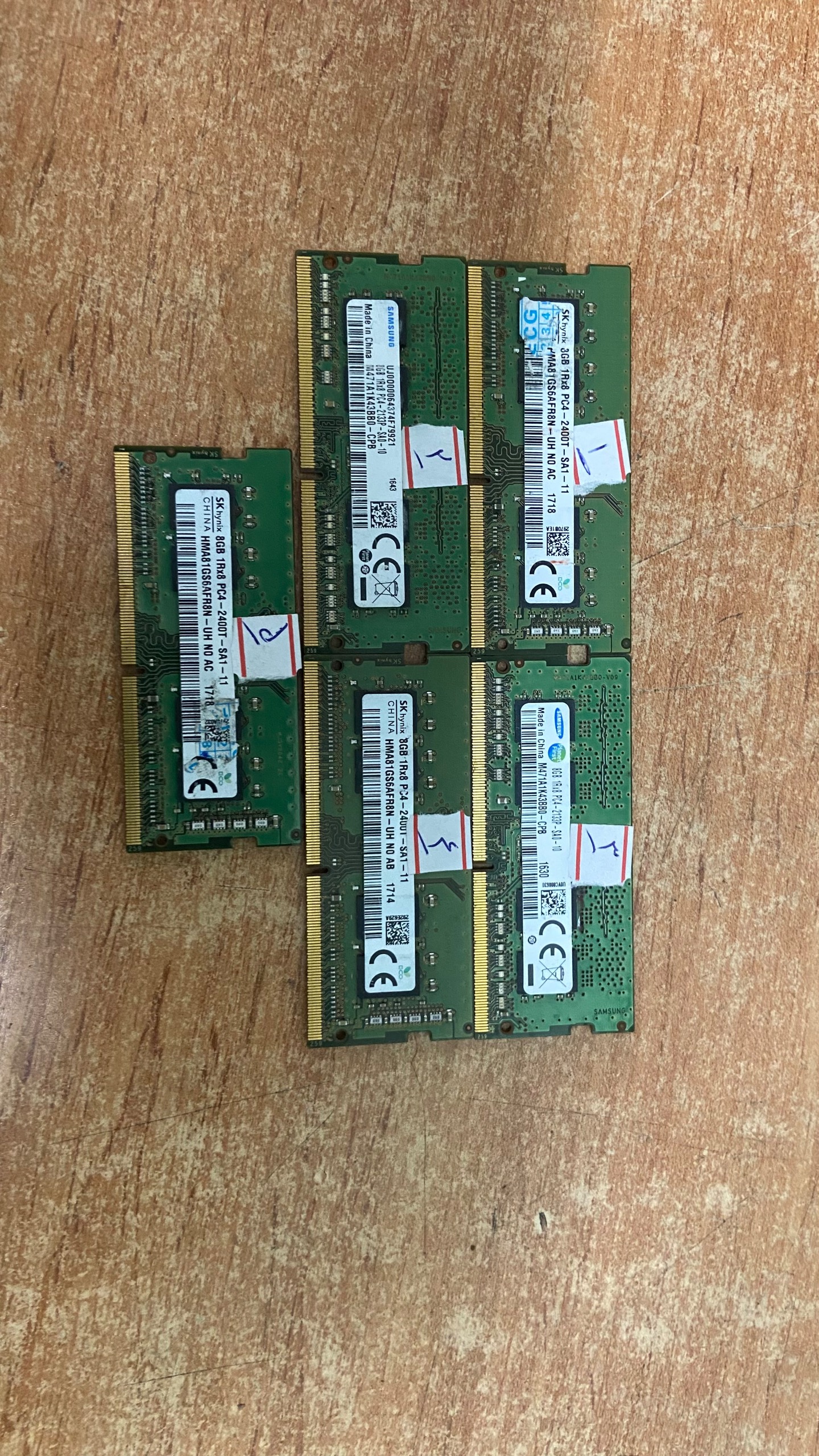 5عدد رم 8گیگابایتPC4