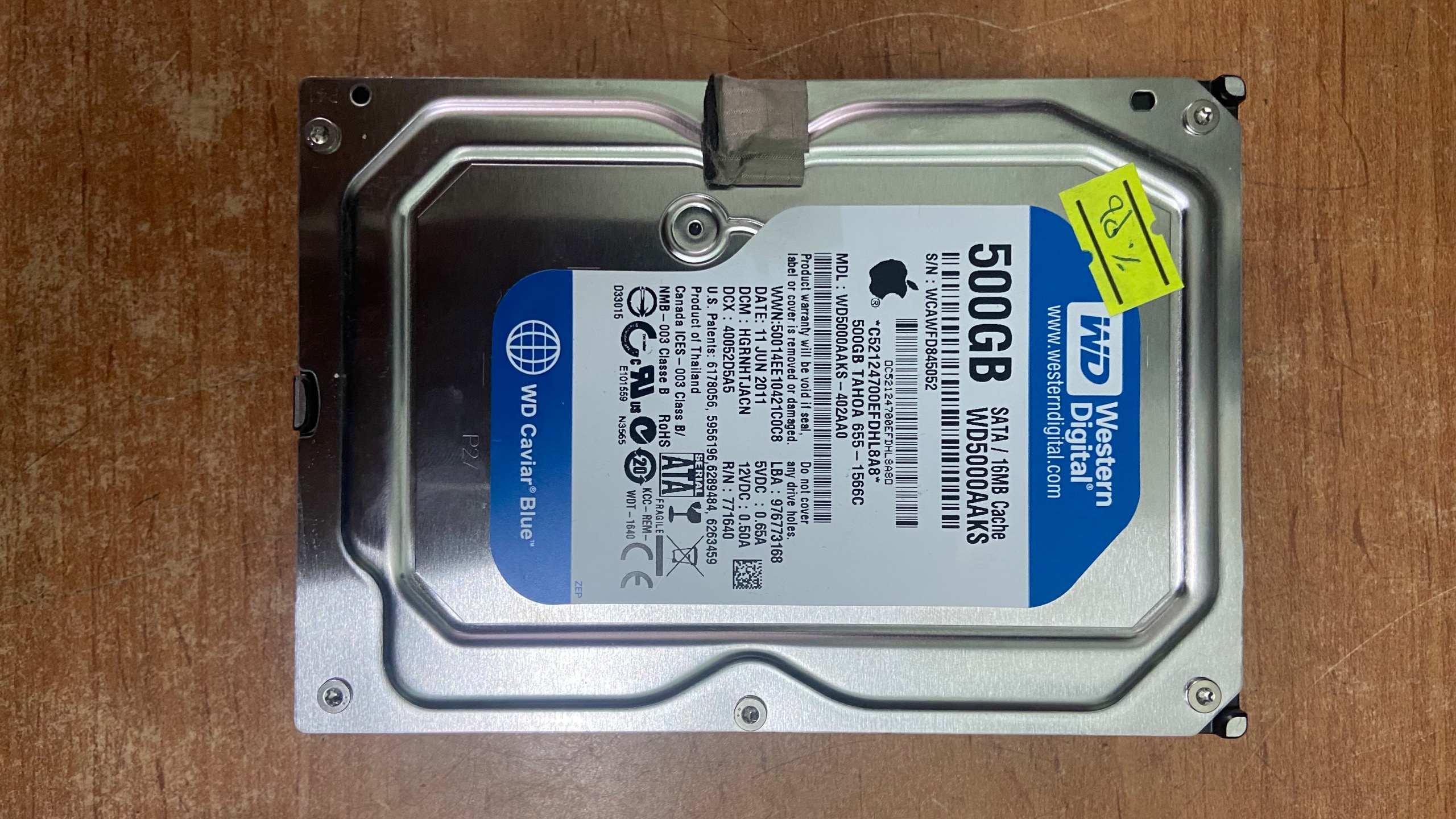 هارد 500 گیگابایت WD