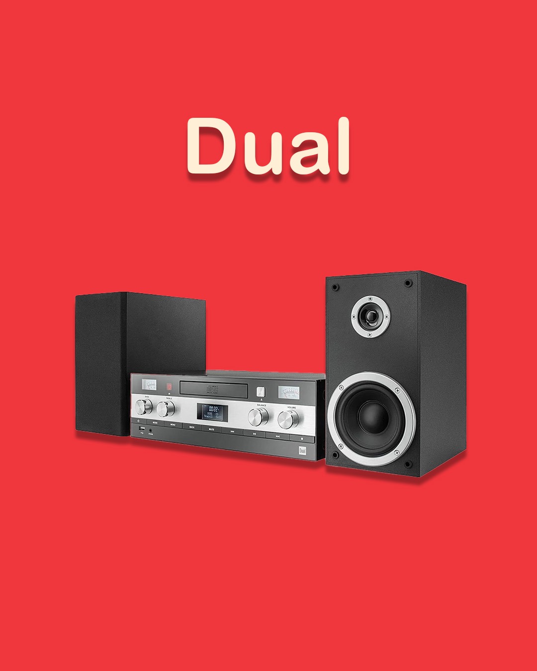 سیستم پخش کنندە CD و بلوتوثی Dual