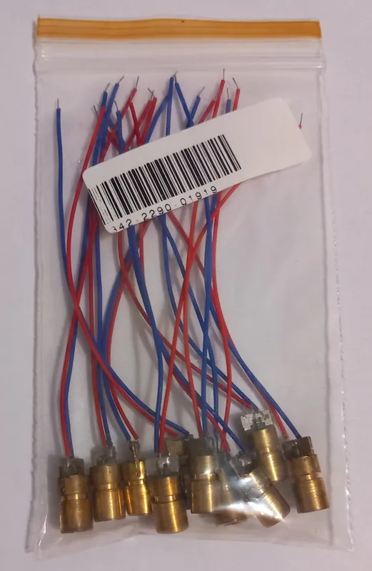 بسته 10 تایی ماژول لیزر 5mW