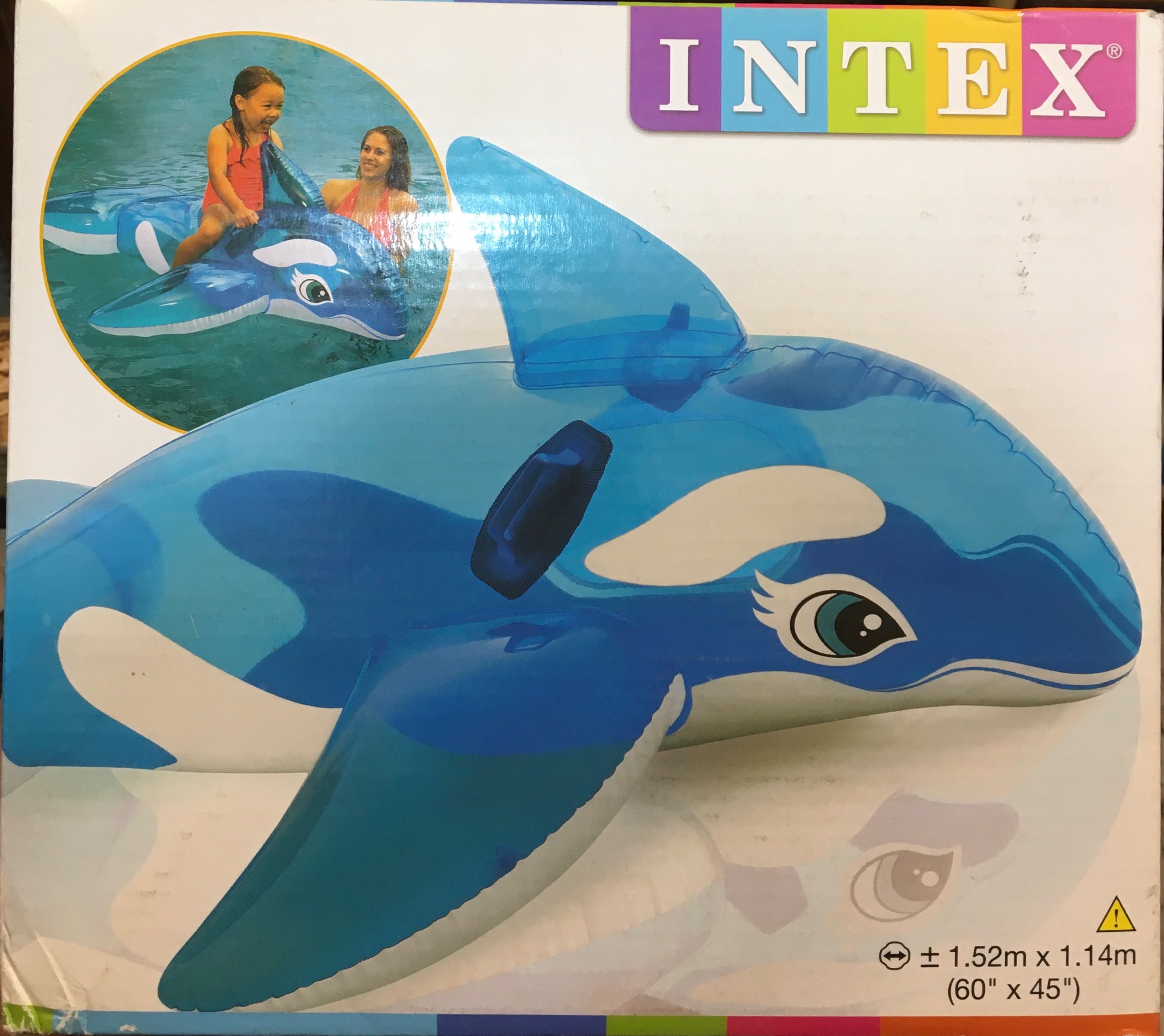 دلفین بادی intex