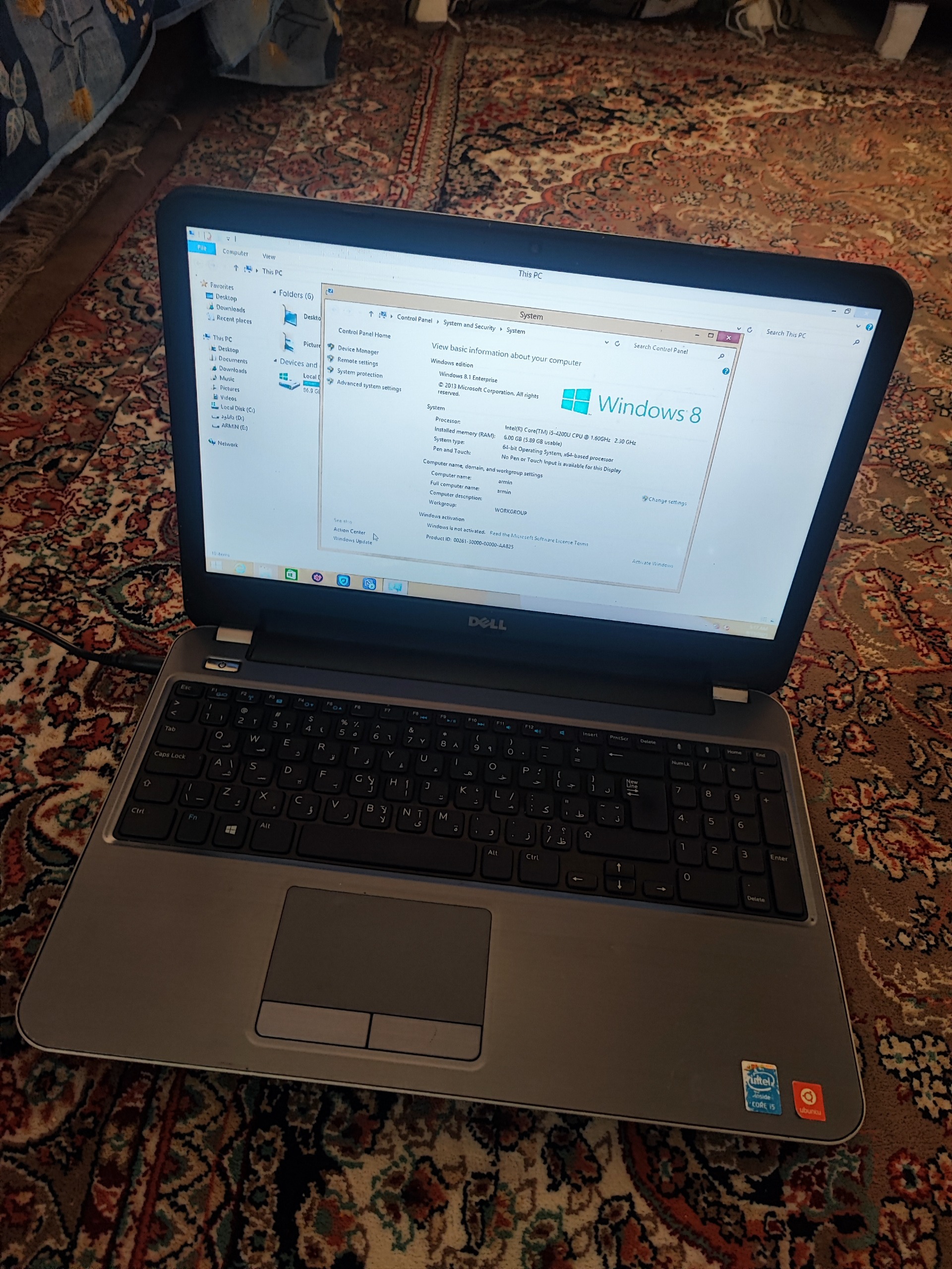مزایده تکرار نشدنی لپ تاپ dell