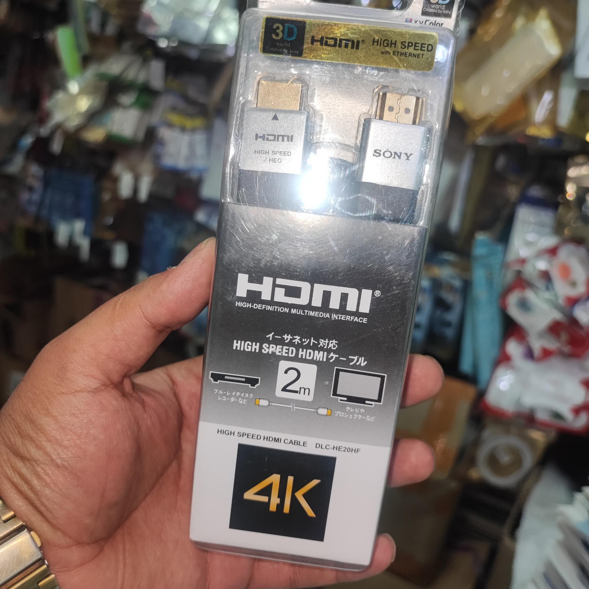 حراج کابل hdmi 2m 4k sony بار آمازون