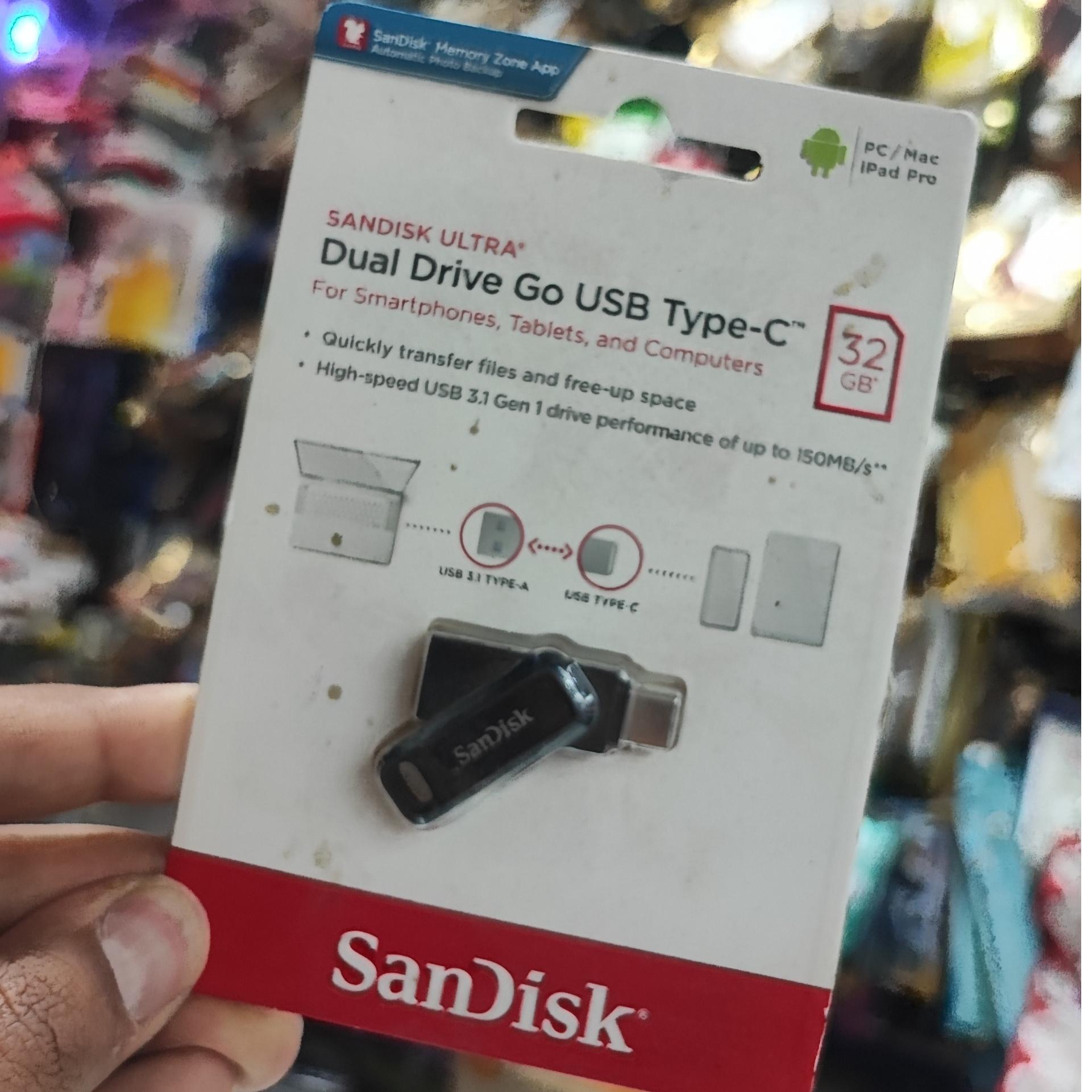 حراج فلش 32 گیگ تایپ سی و usb3