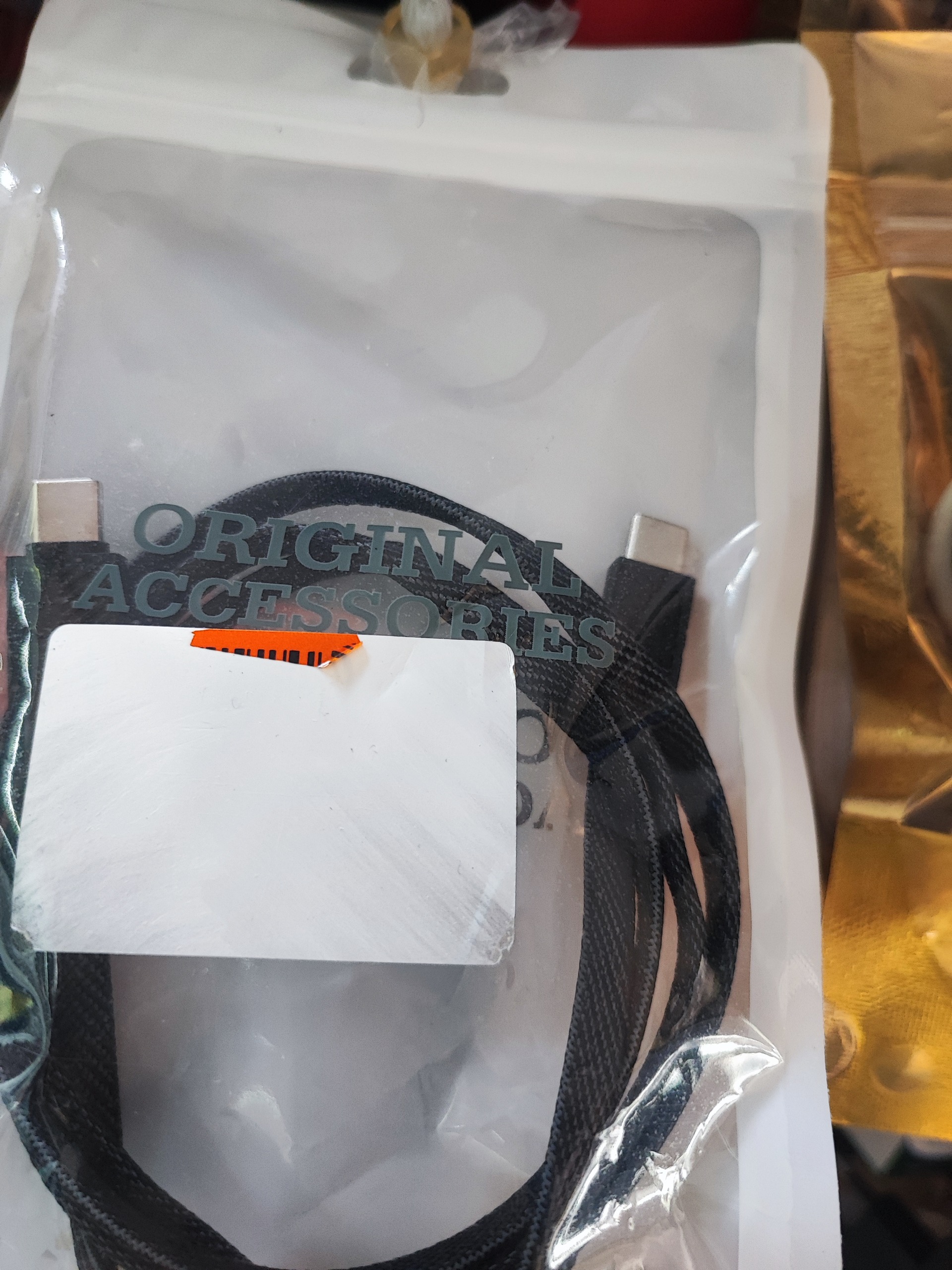 مزایده تکرار نشدنی کابل دو سر تایپ سی 65وات