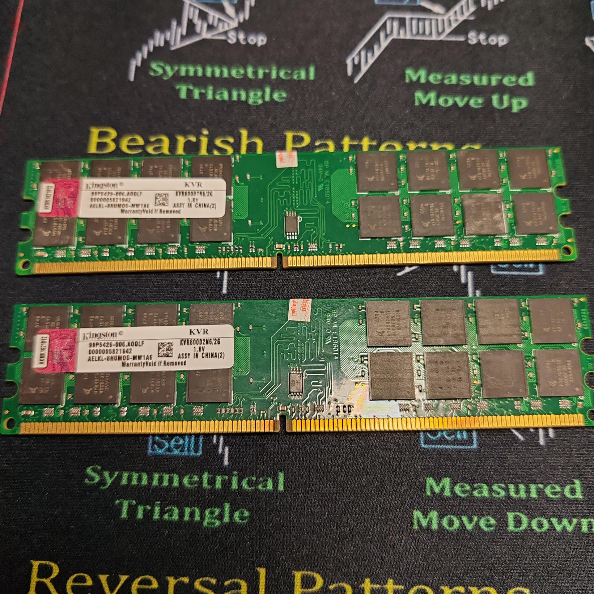 رم کامپیوتر 2گیگ با قابلیت دو کانال