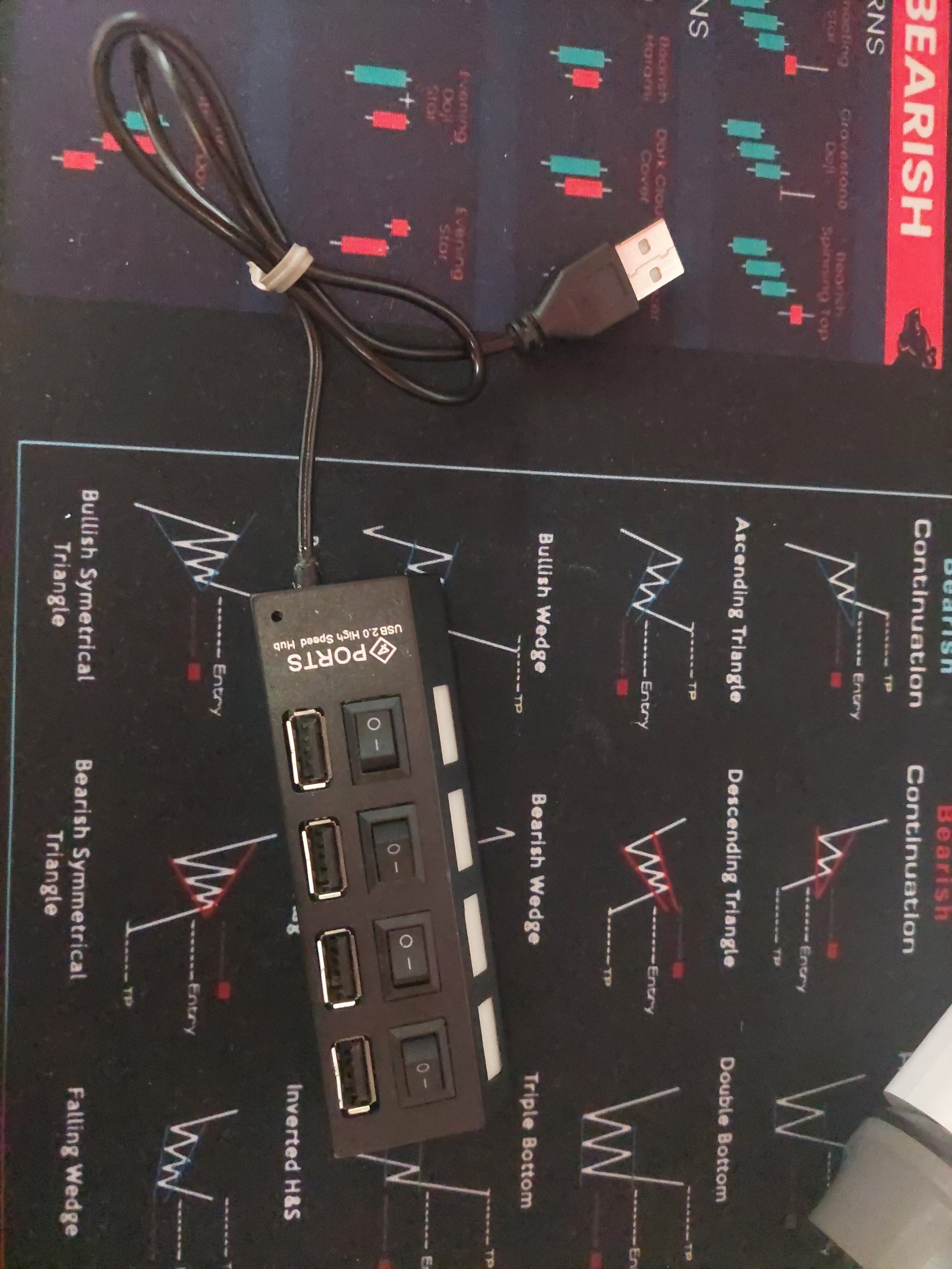 هاب 4 یو اس بی 2 ports