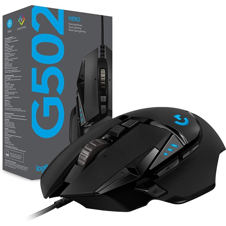 موس logitech g502 hero
