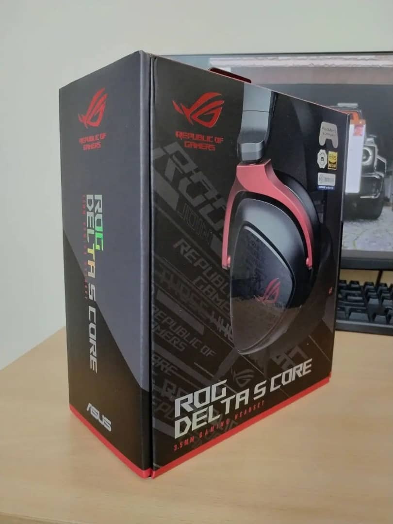 هدست گیمینگ Rog Delta S core gaming headset
