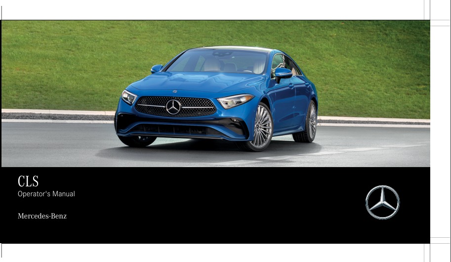 Mercedes-Benz CLS 2022 Operators Manual