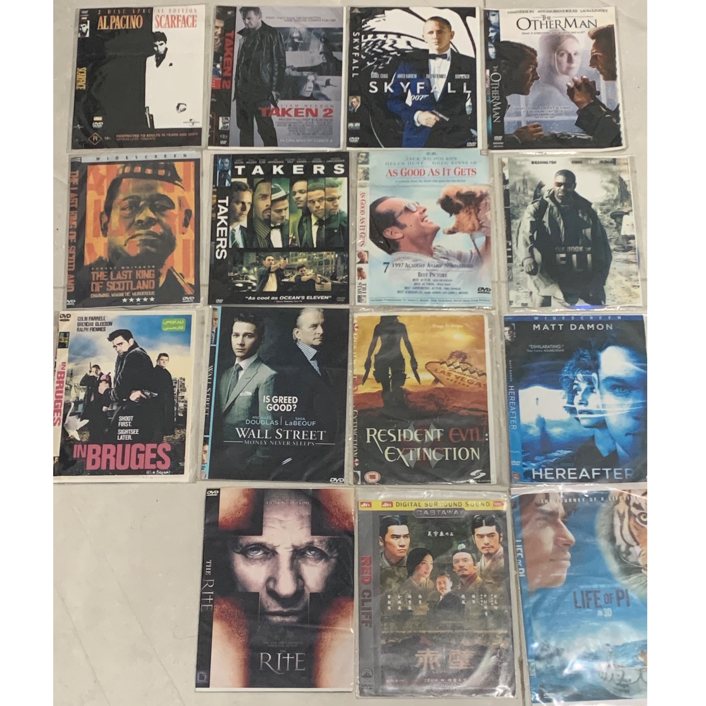 15 حلقه فیلم خارجی