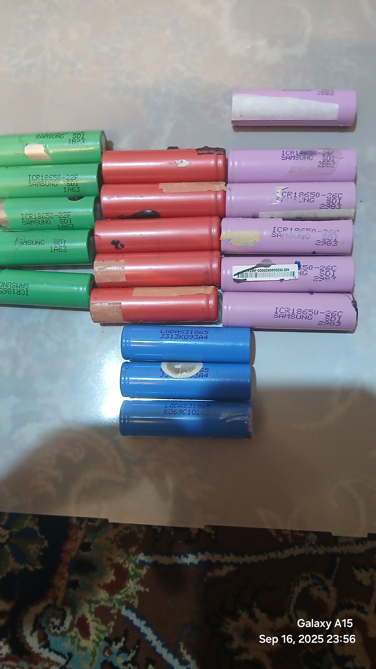 باتری لیتیوم 18650 استوک اصلی