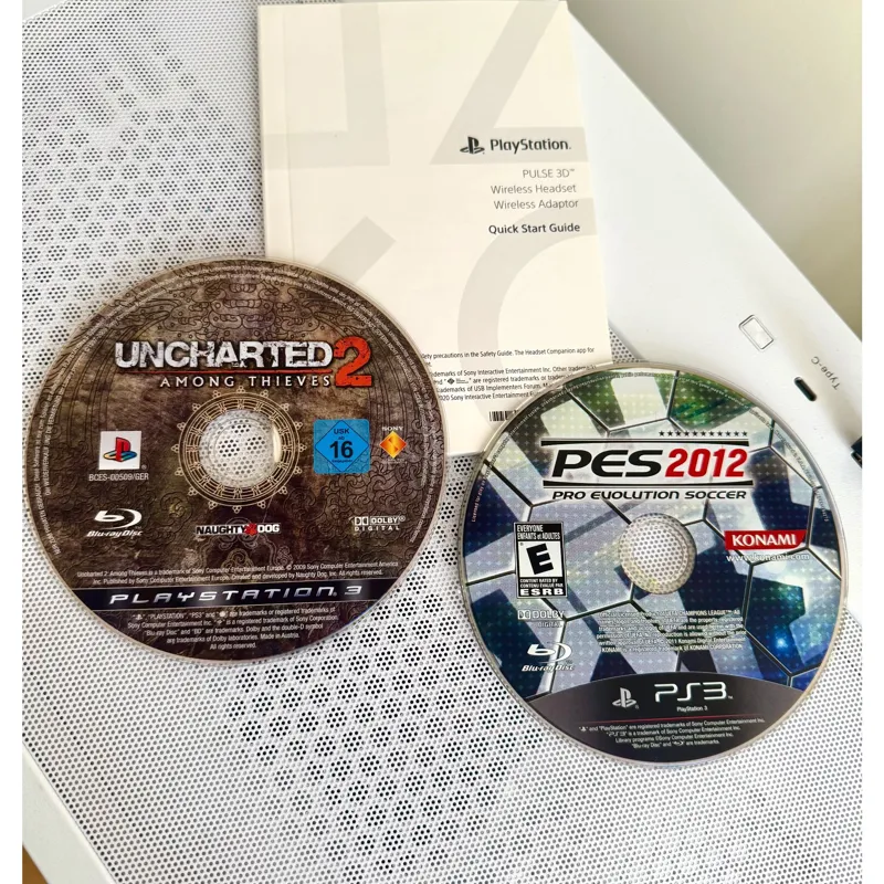uncharted 2 و Pes 2012 بسیار تمیز