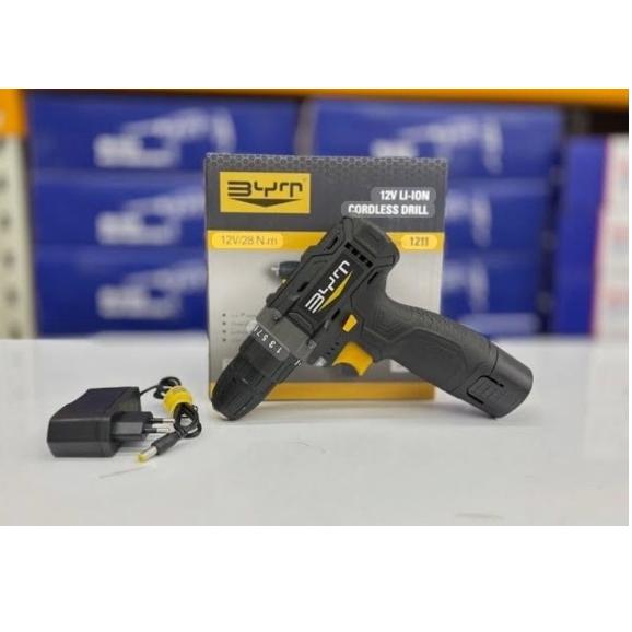 دریل شارژی 12 ولت BYT دو باتری