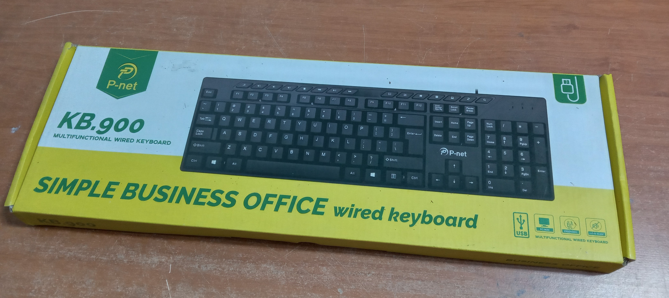 کیبورد برند p-net kb.900