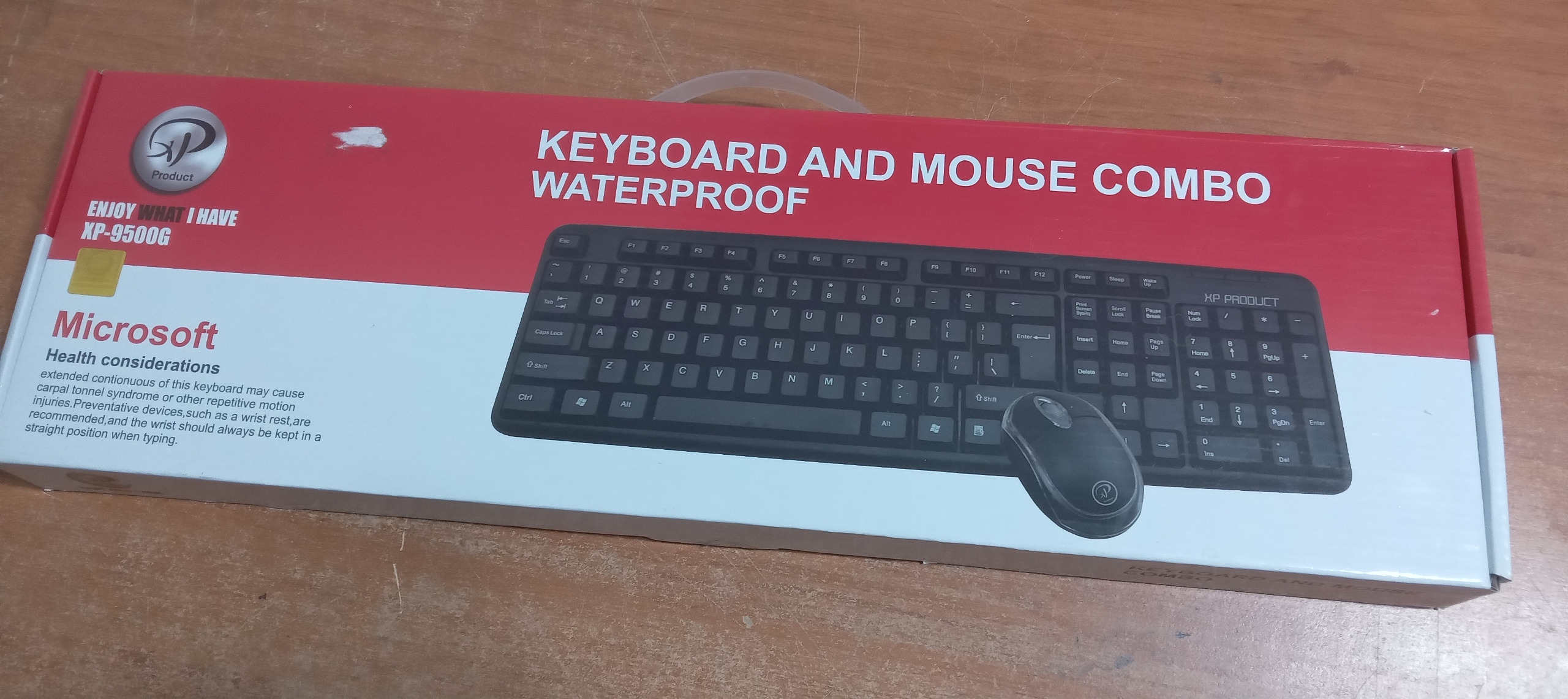 کیبورد و موس برند product xp 9500g