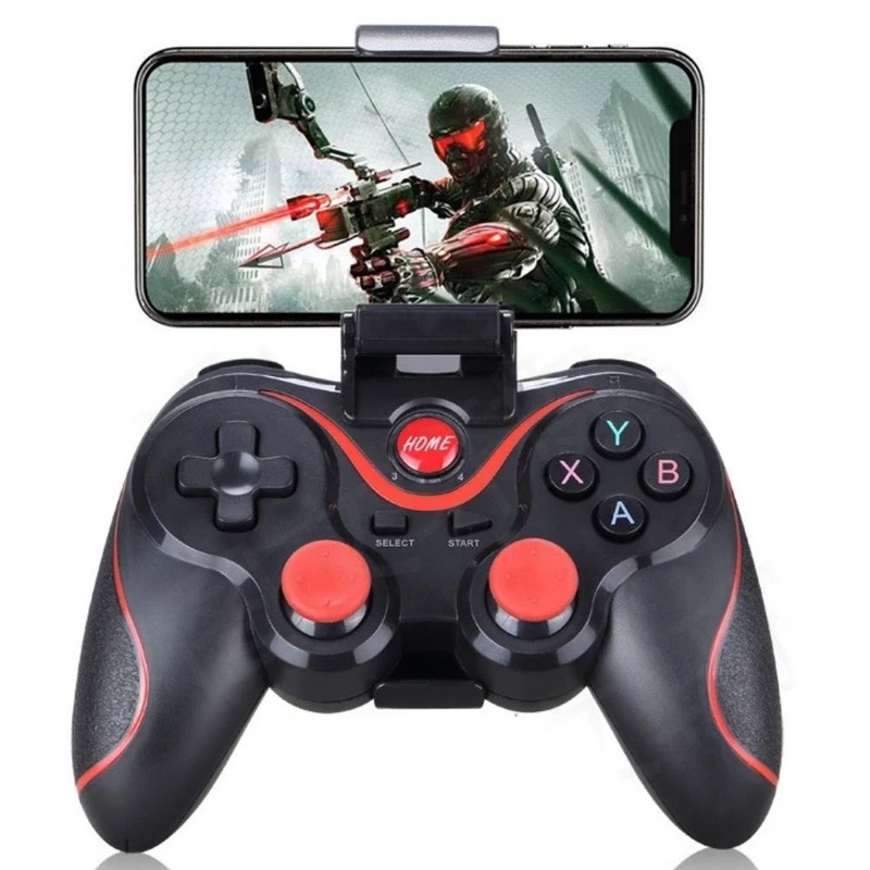 دسته گیم کامپیوتر و موبایل مدل V8 BLUETH GAME