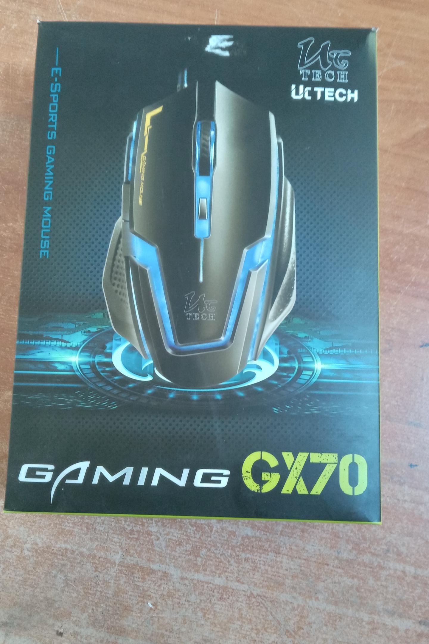 موس RGB برند UCTECH GX70