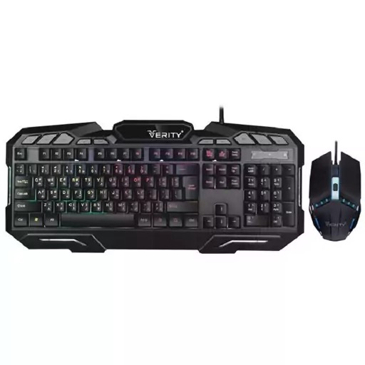 کیبورد و ماوس مخصوص بازی وریتی مدل V-KB6126GCW