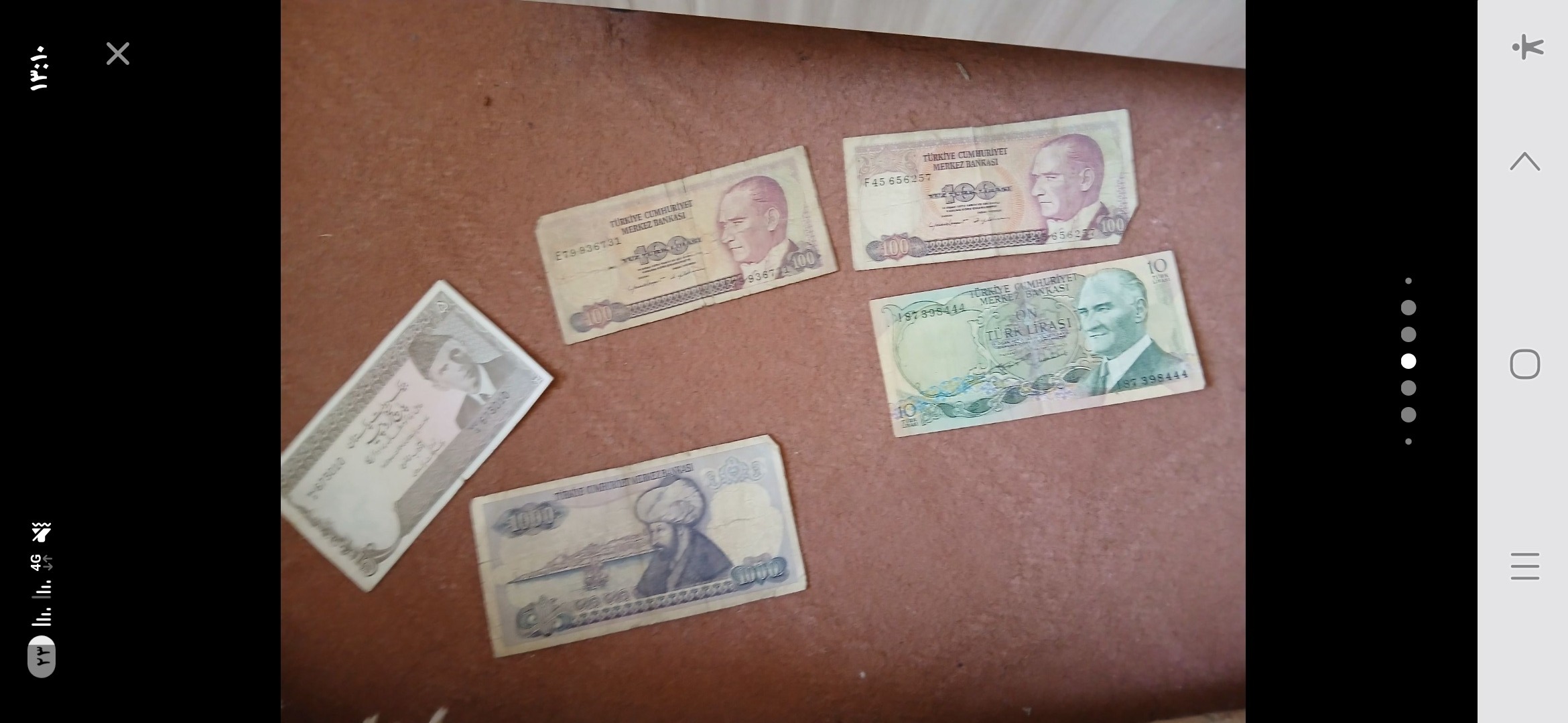 اسکناس ترکیه قدیمی کلکسیونی
