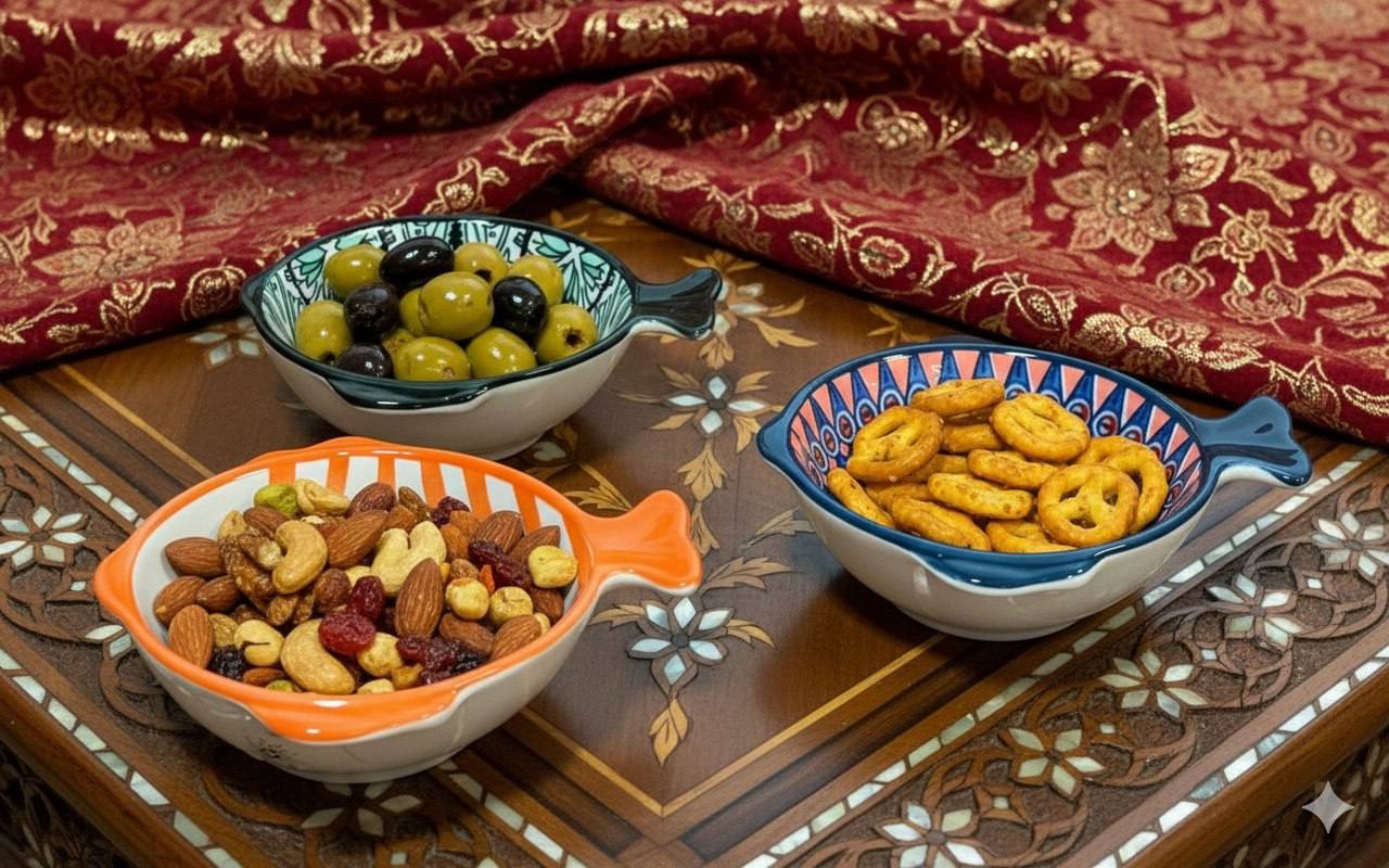 پیاله دنی هوم مدل ماهی در 3طرح