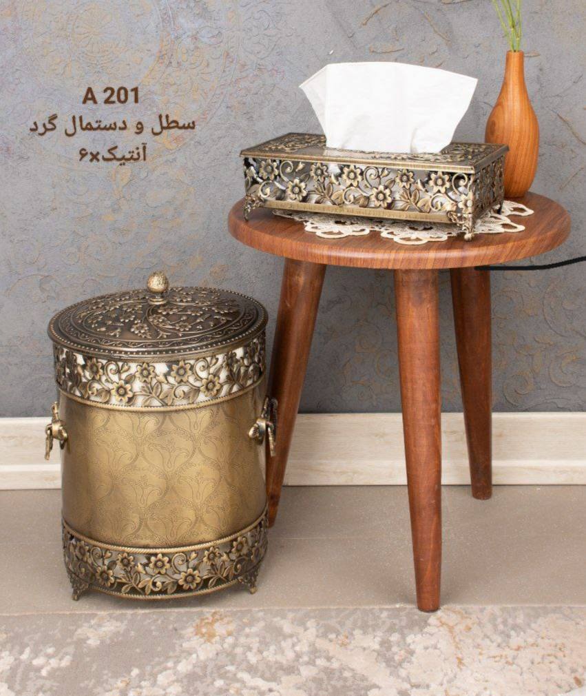 سطل و جادستمال انتیک
