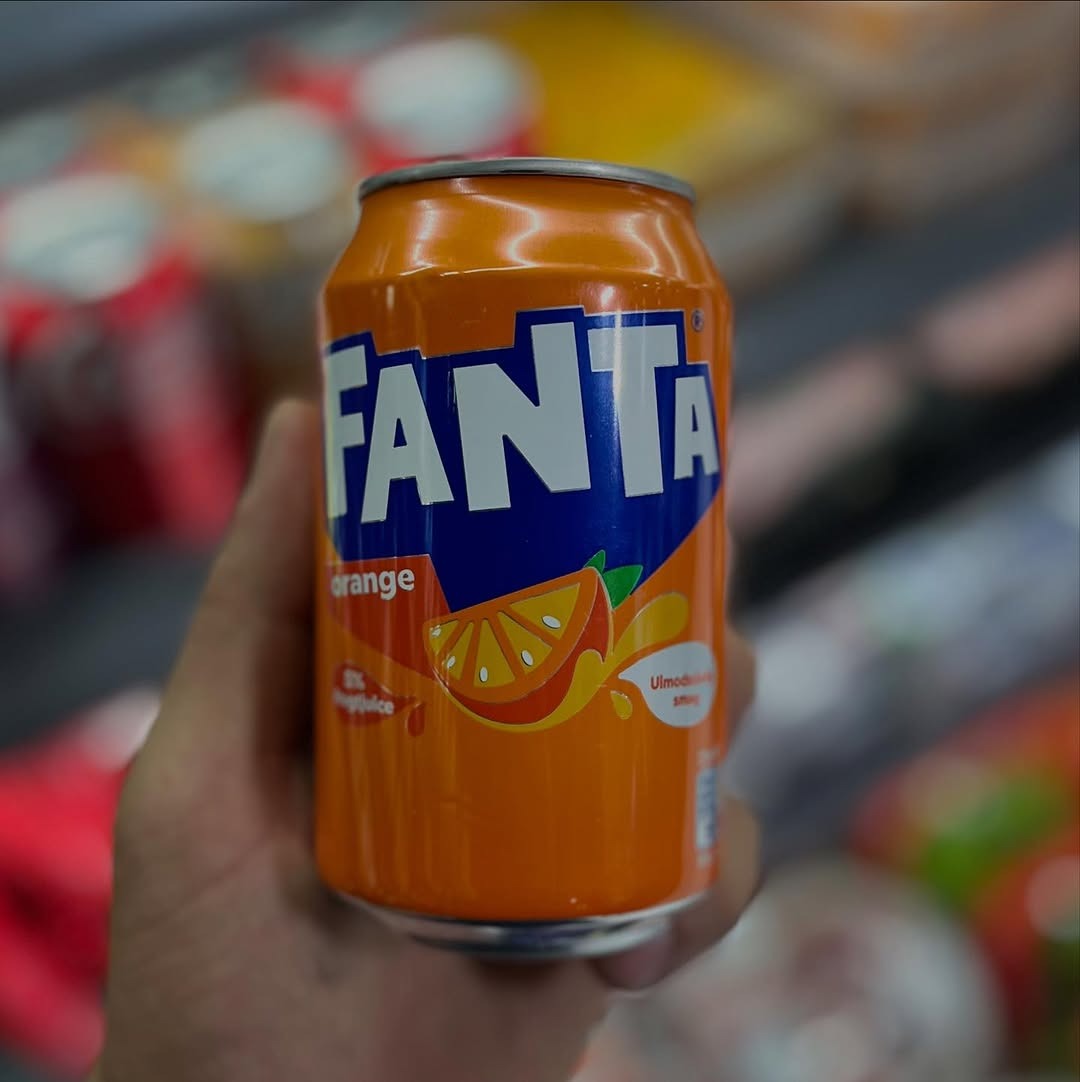 نوشابه گازدار فانتا Orange