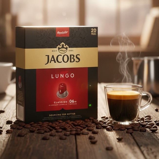 کپسول قهوه جاکوبز lungs classico
