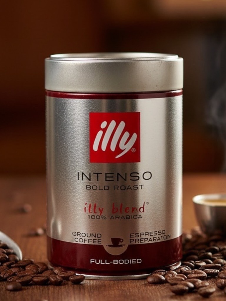 قهوه آسیاب شده Illy اینتنسو 250 گرم