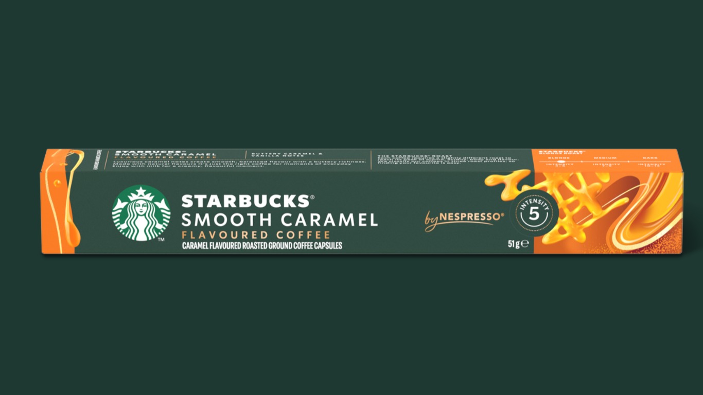 کپسول قهوه استارباکس طعم کارامل