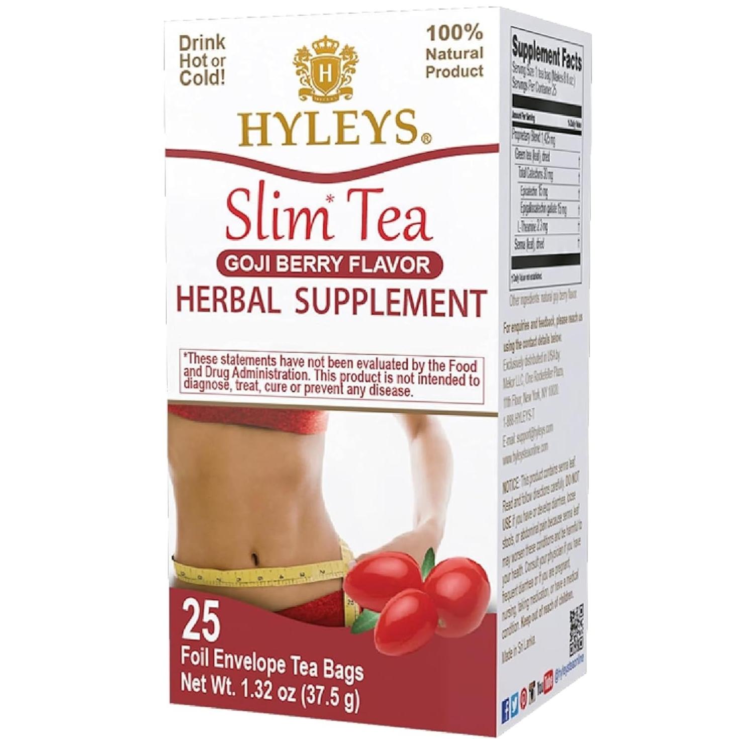 چای لاغری اسلیم تی طعم گوجه بری اصل